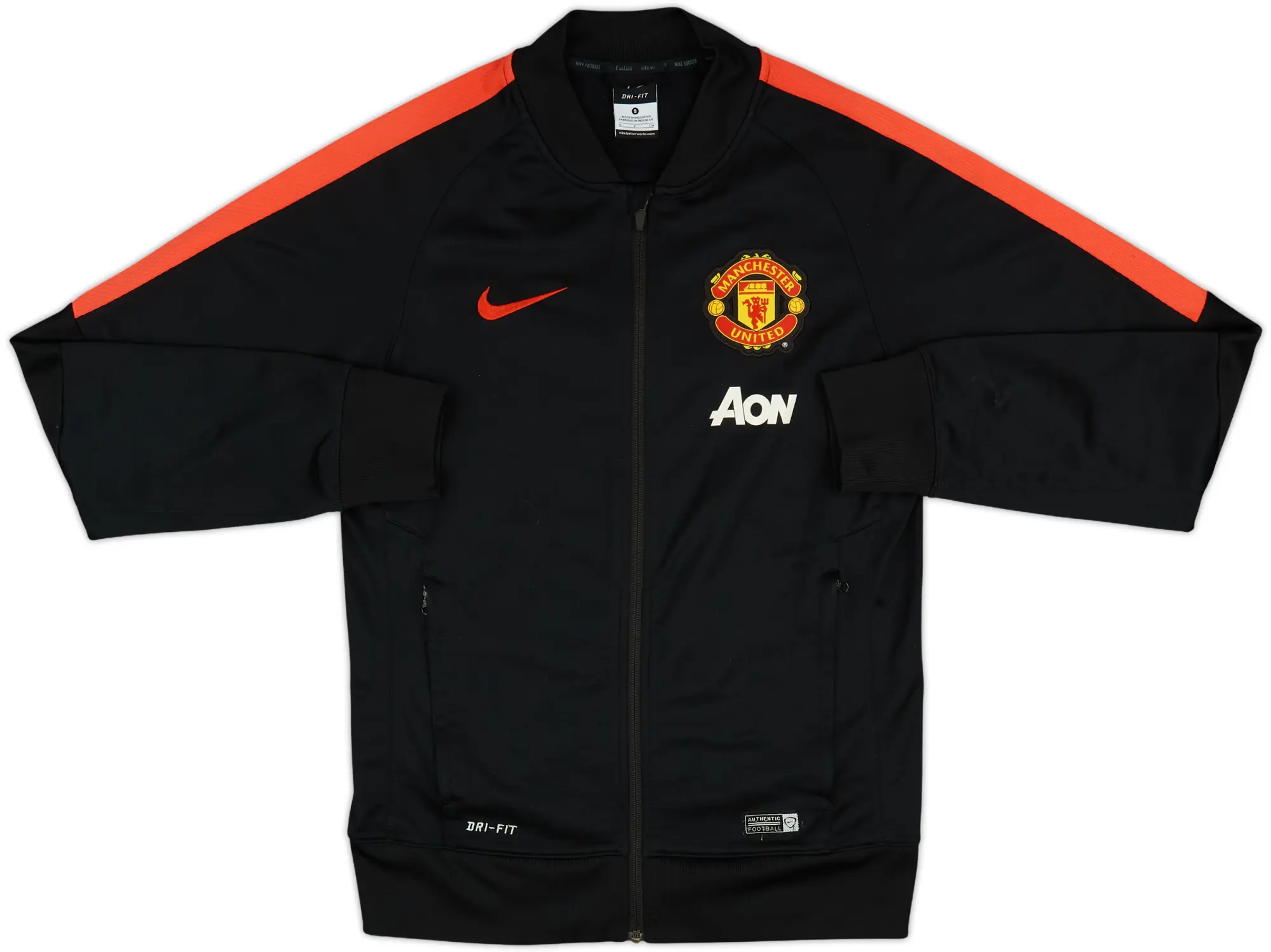 2014-15 Manchester United Nike Track Jacket - 8/10 - (S)