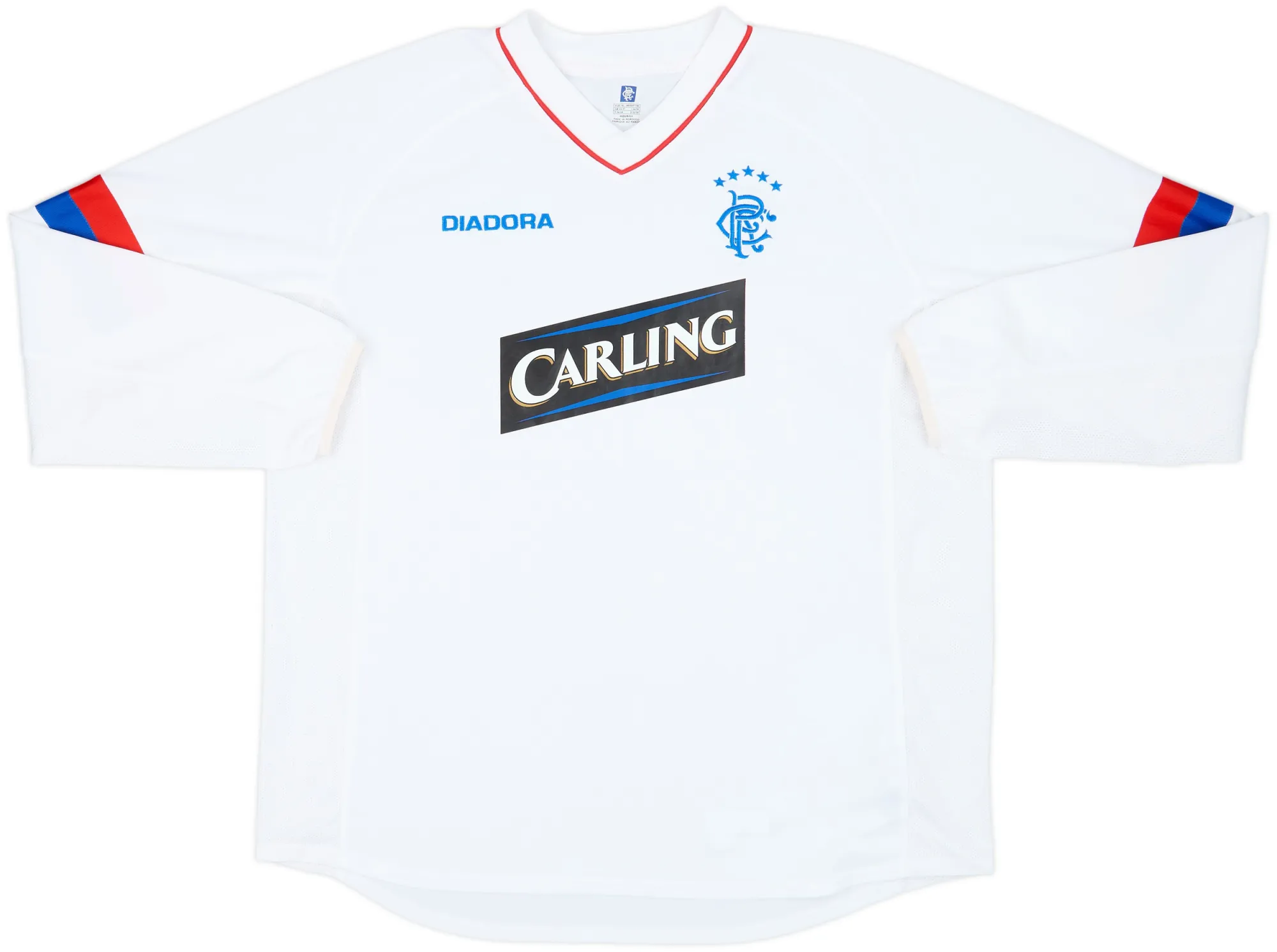 Diadora Rangers Mens LS Third Shirt 2002/03