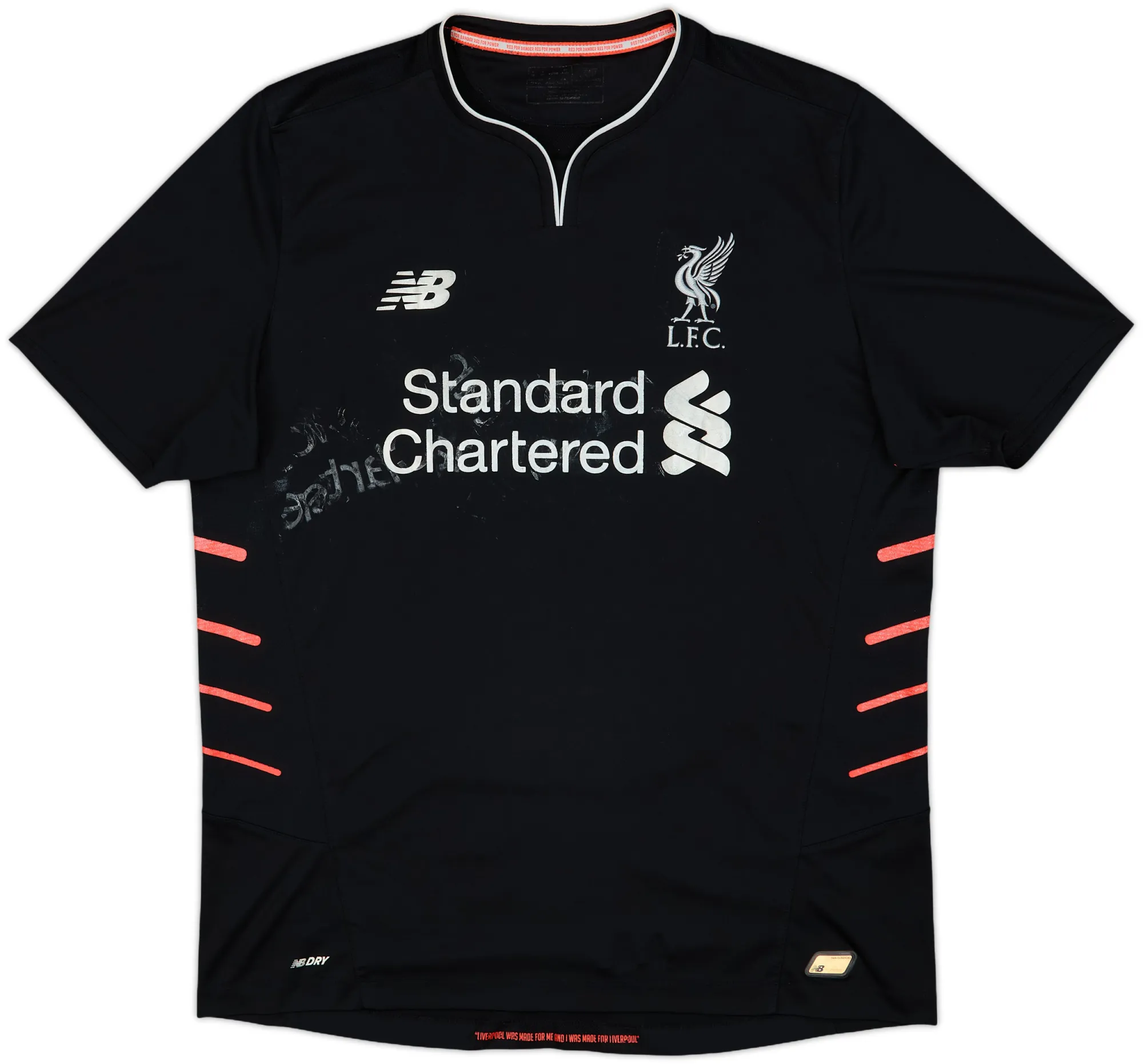 NewBalance Liverpool Mens SS Away Shirt 2016/17
