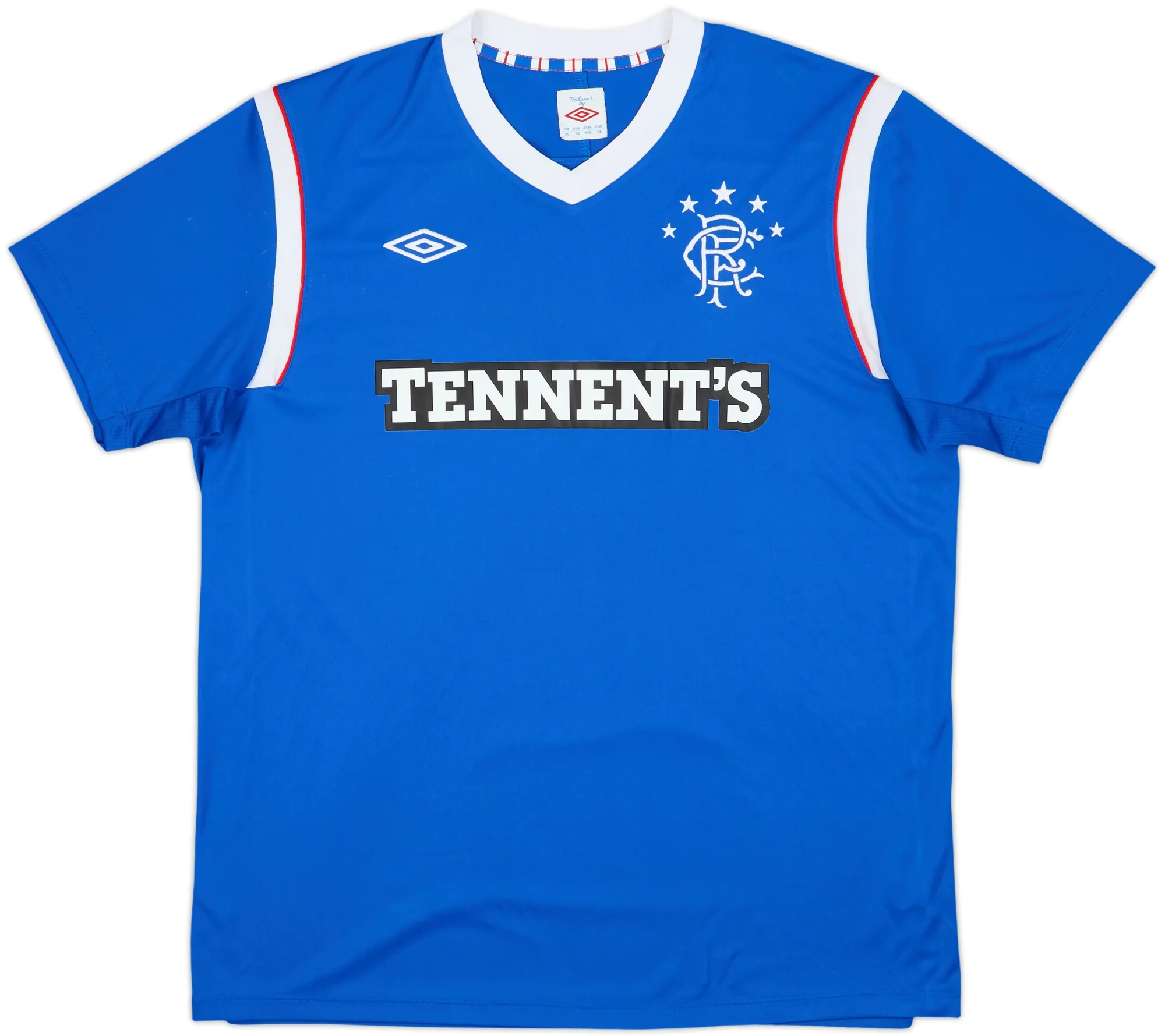 Umbro Rangers Mens SS Home Shirt 2011/12
