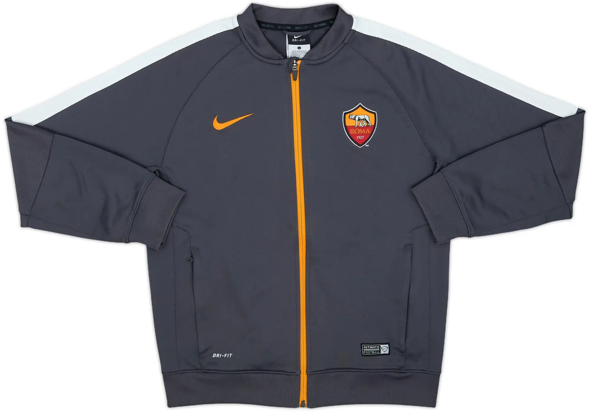 2015-16 Roma Nike Track Jacket - 8/10 - (L.Boys)