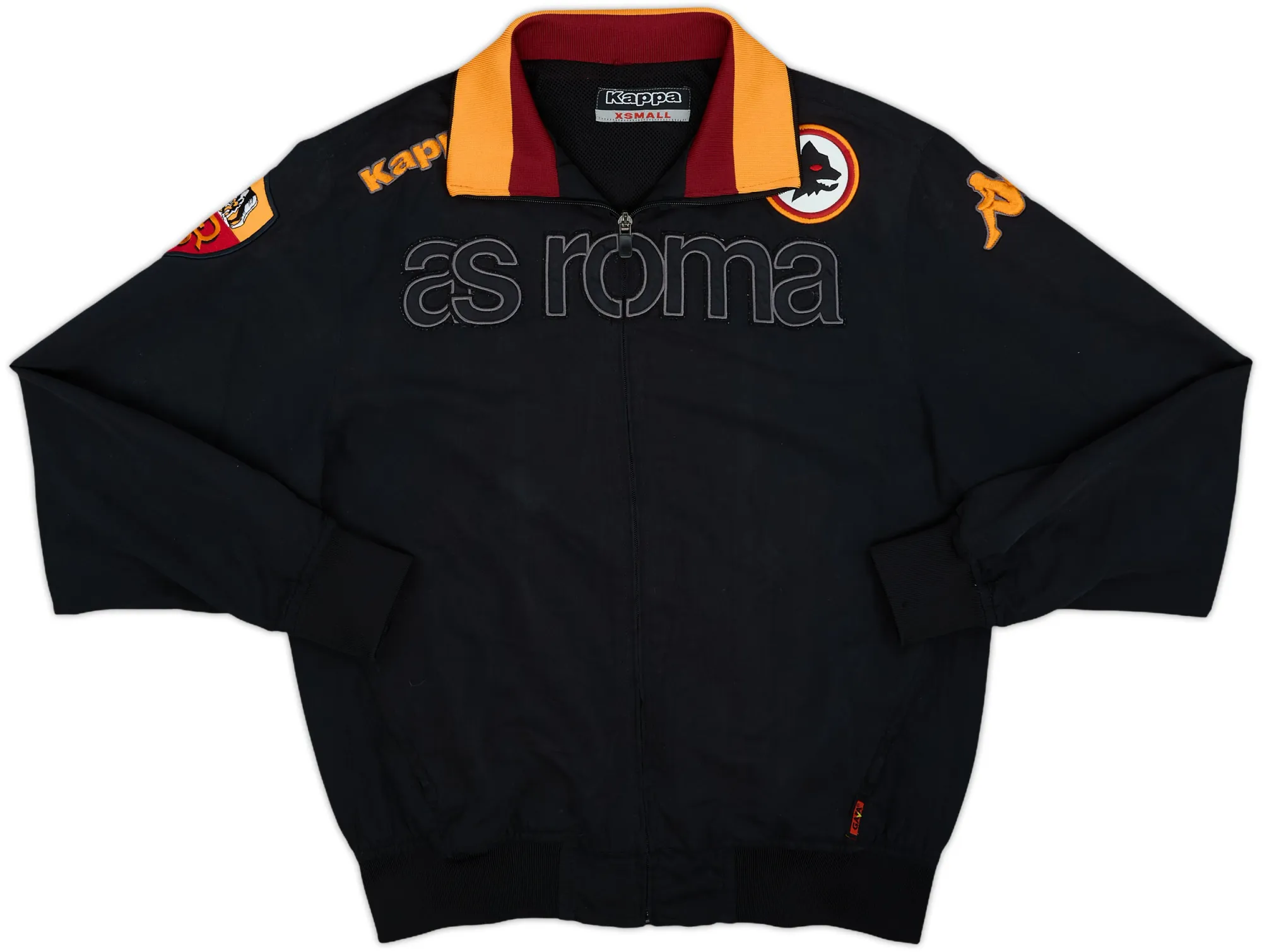 2010-11 Roma Kappa Track Jacket - 8/10 - (XS)
