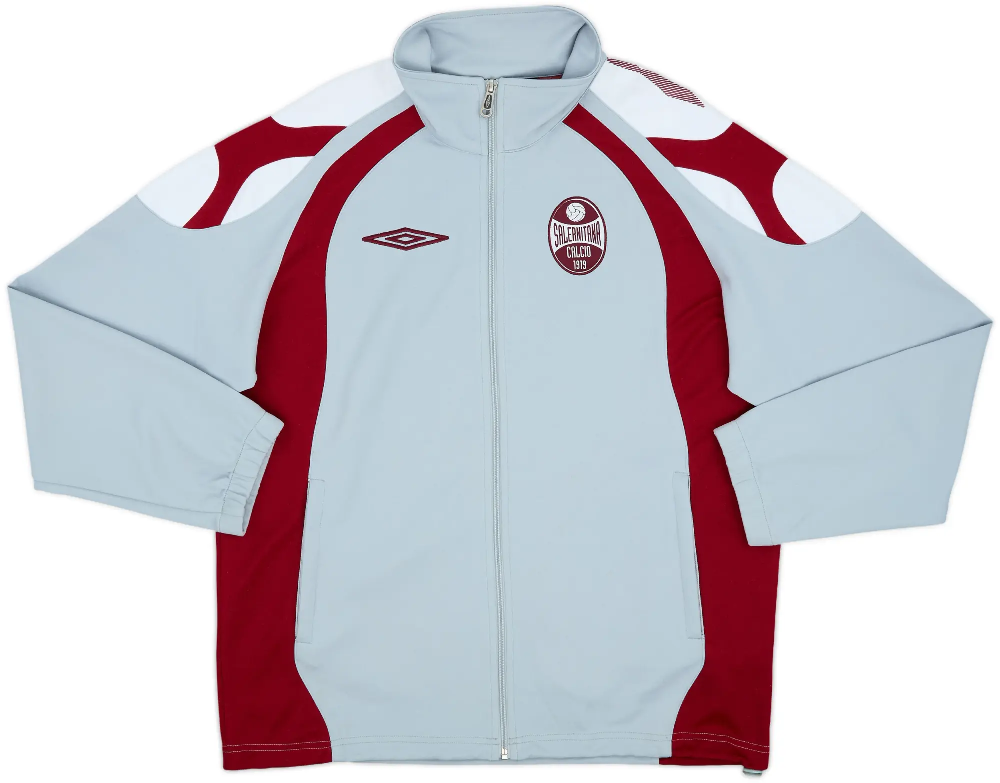 2007-08 Salernitana Umbro Track Jacket - 9/10 - (L)