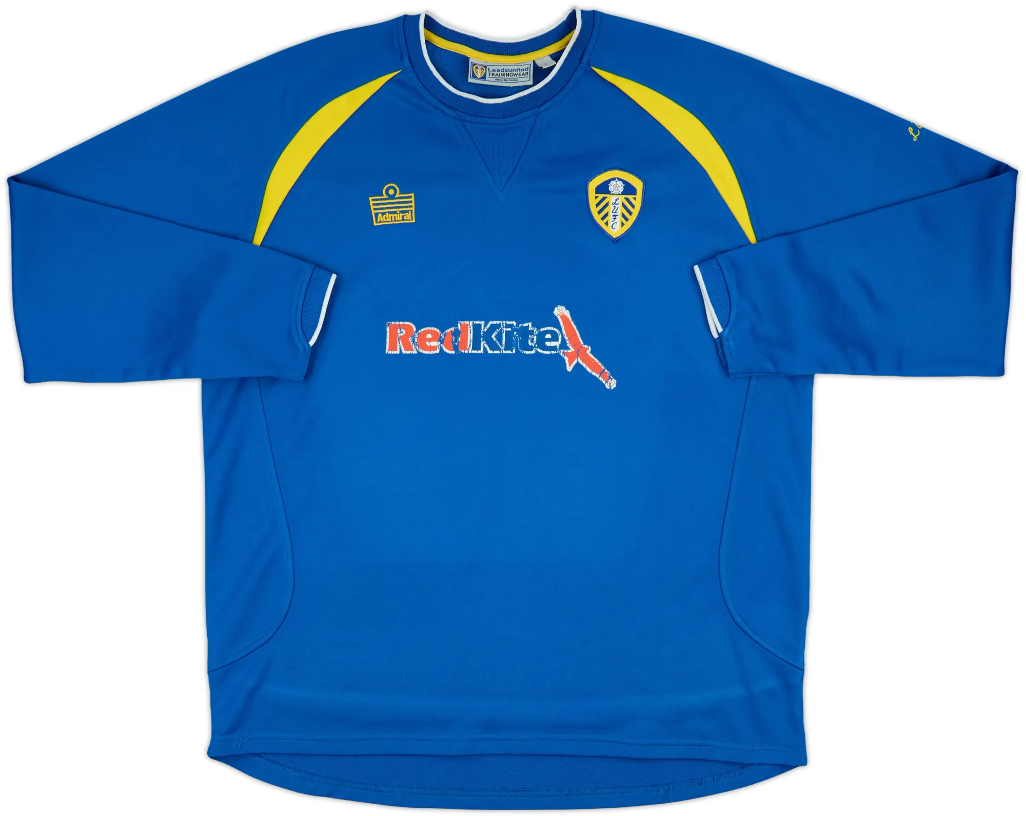 Admiral Leeds United Mens SS Home Shirt 2007/08