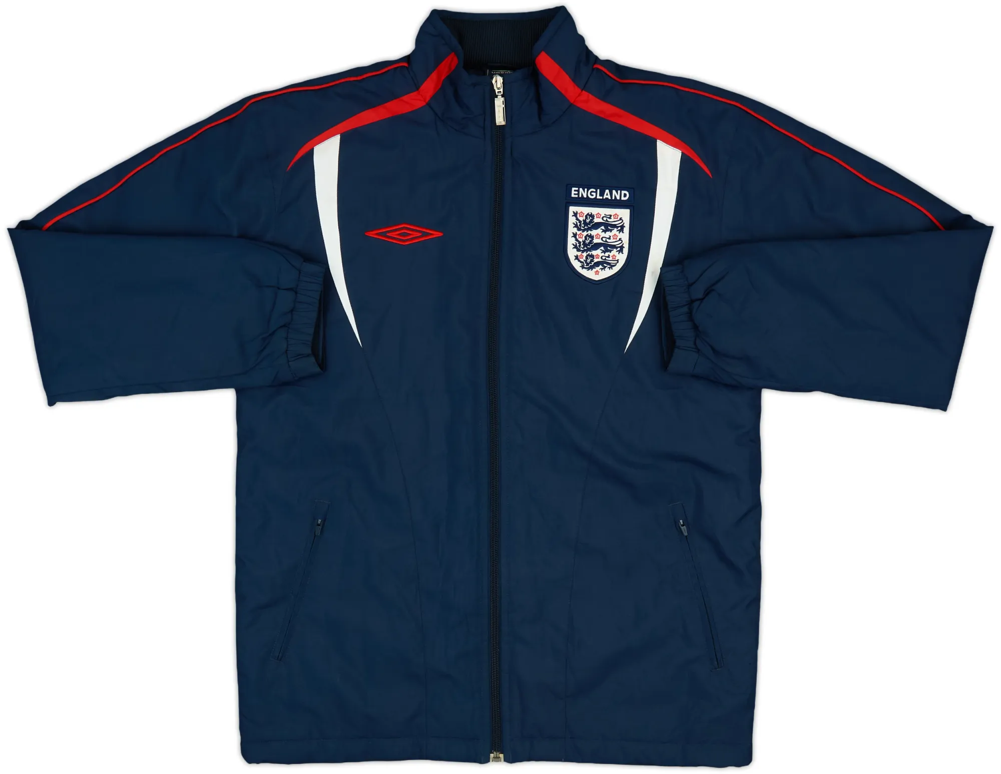 2004-06 England Umbro Padded Bench Coat - 8/10 - (S)