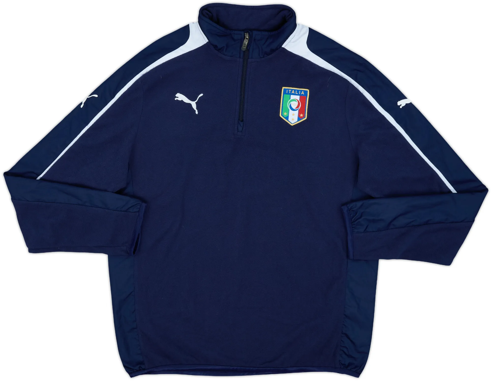 2010-12 Italy Puma 1/4 Zip Fleece Jacket - 5/10 - (L)