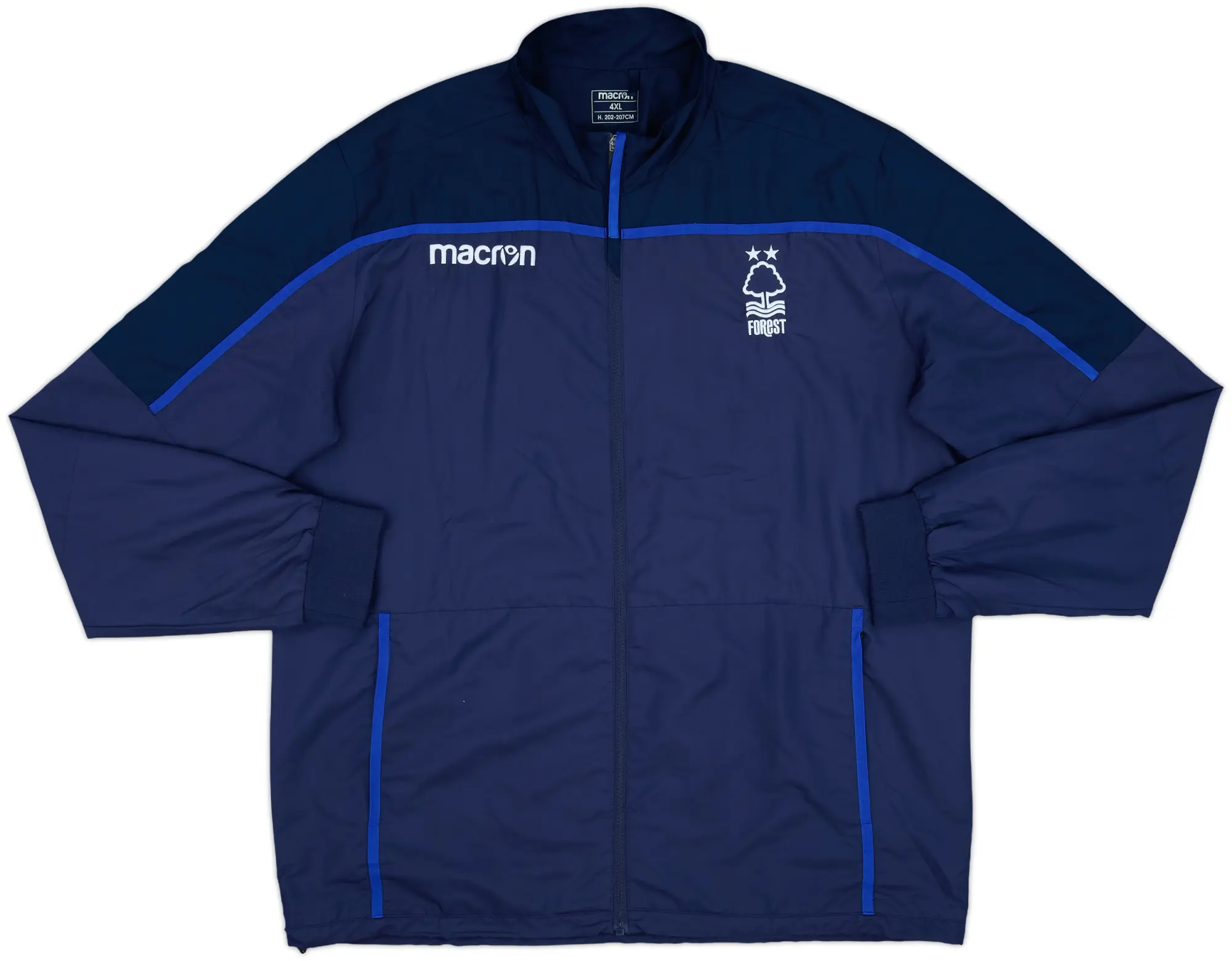 2018-19 Nottingham Forest Macron Track Jacket - 8/10 - (4XL)