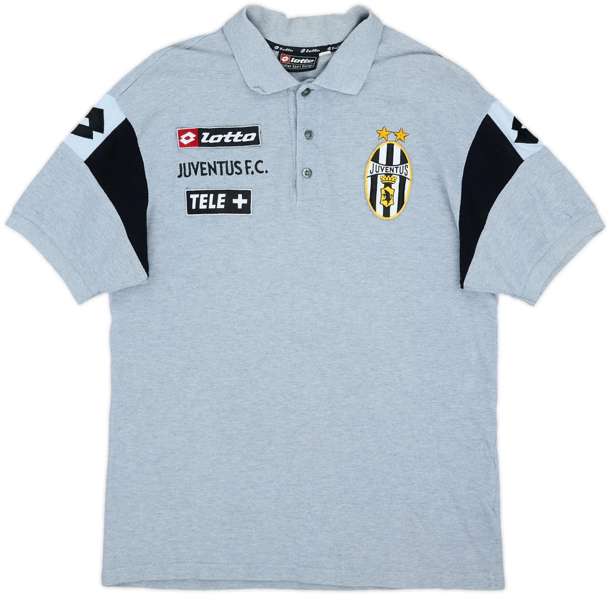 2000-01 Juventus Lotto Polo Shirt - 9/10 - (M)