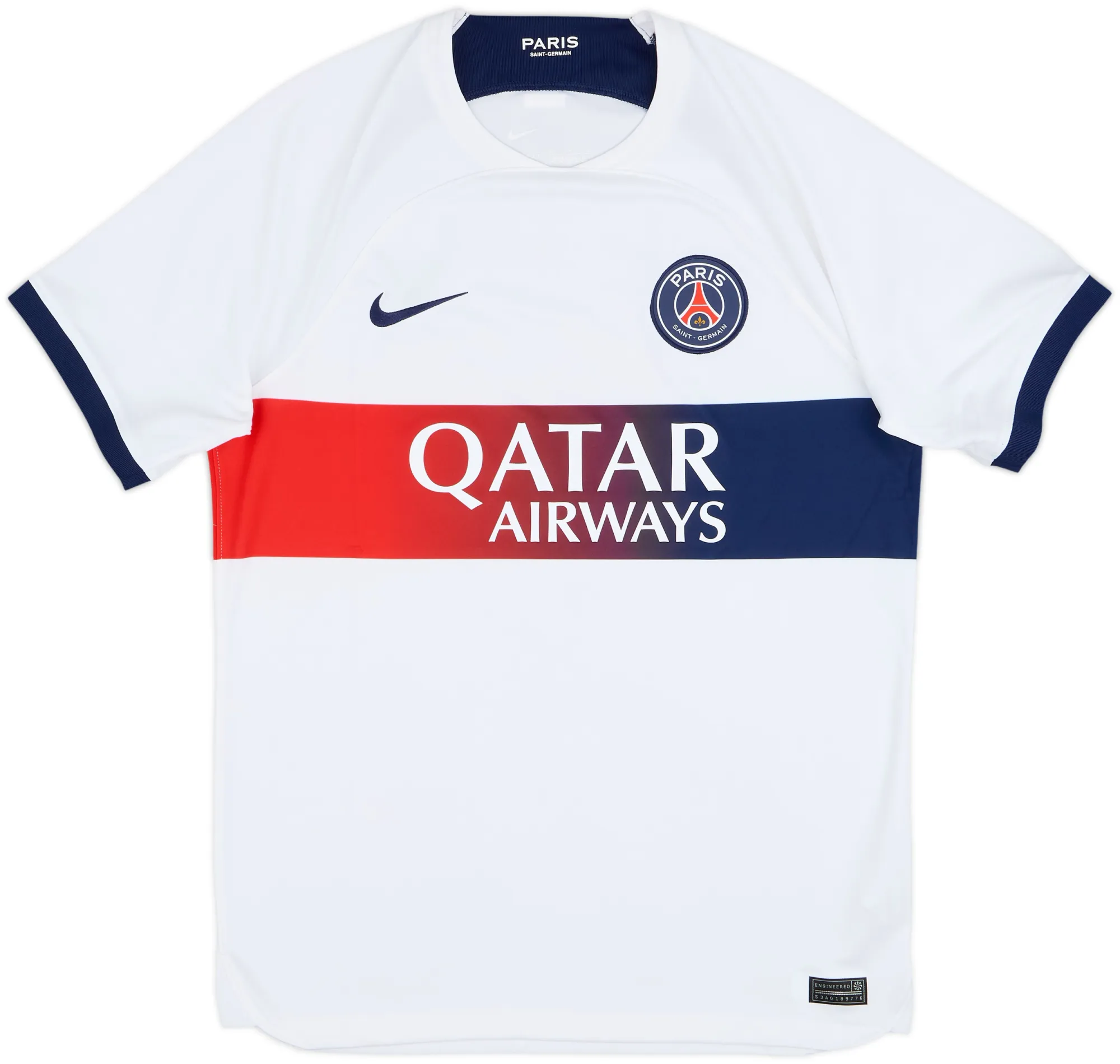 Nike Paris Saint Germain Mens SS Away Shirt 2023/24