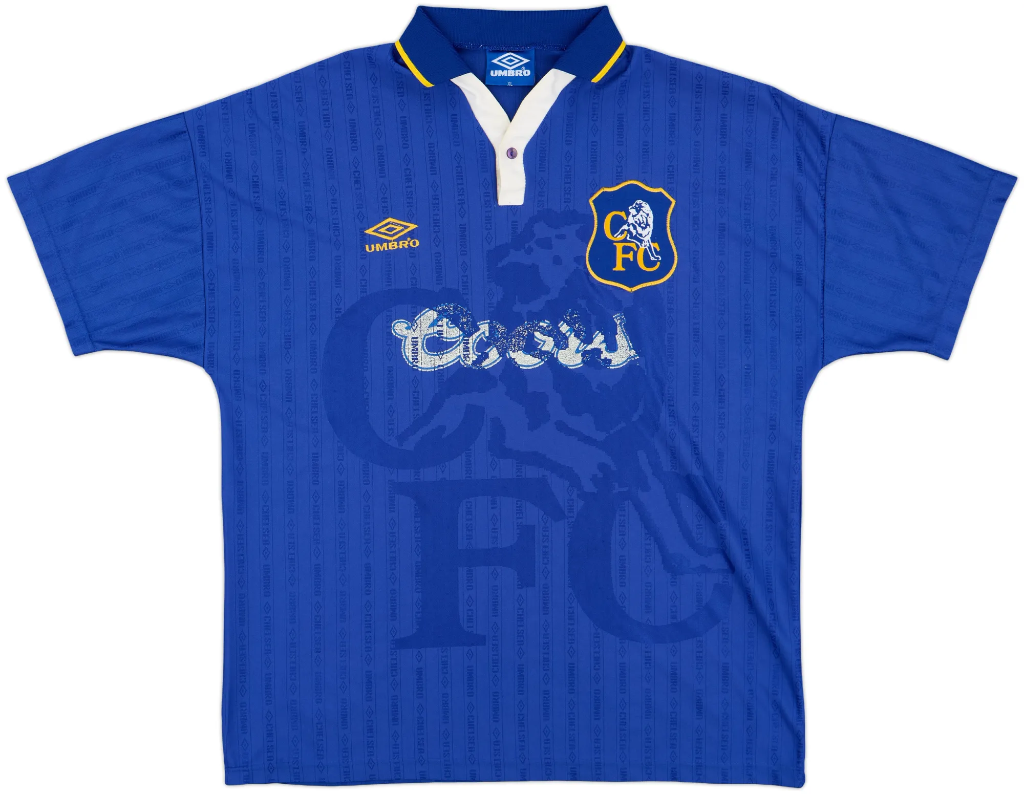 Umbro Chelsea Mens SS Home Shirt 1995/97 | CHEH95082763used 