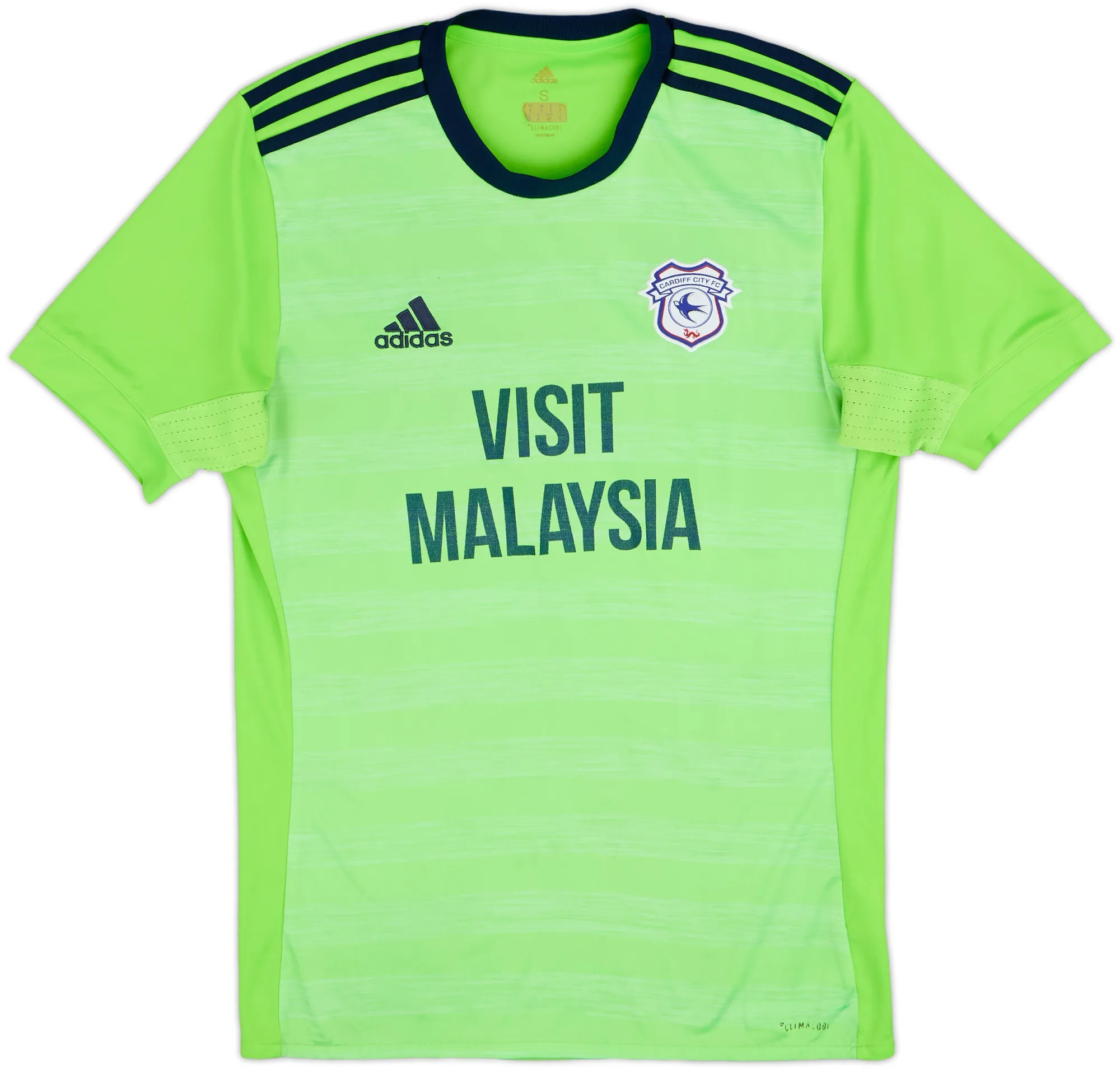 adidas Cardiff City Mens SS Away Shirt 2017/18