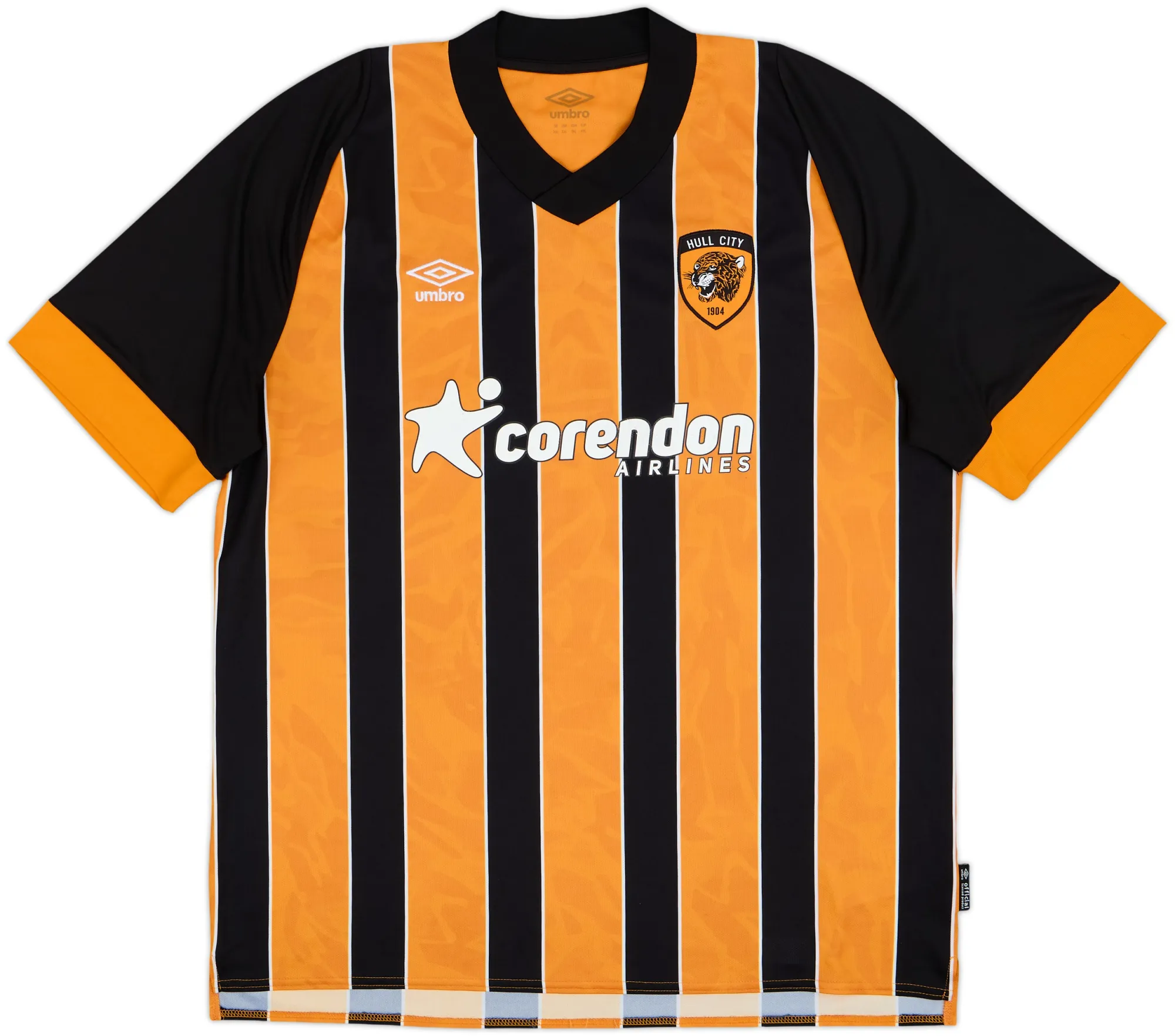 Umbro Hull City Mens SS Home Shirt 2022/23