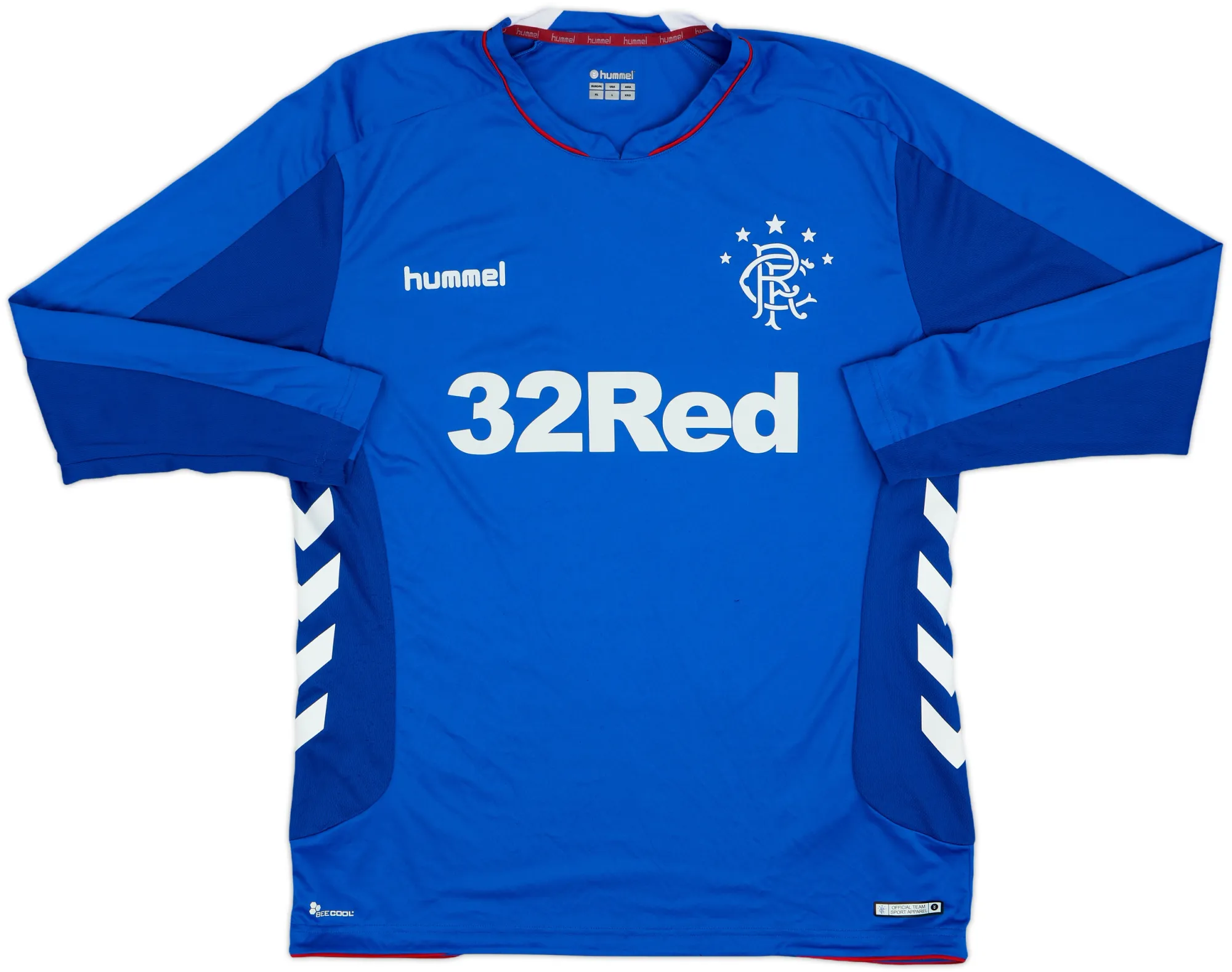 Hummel Rangers Mens LS Home Shirt 2018/19