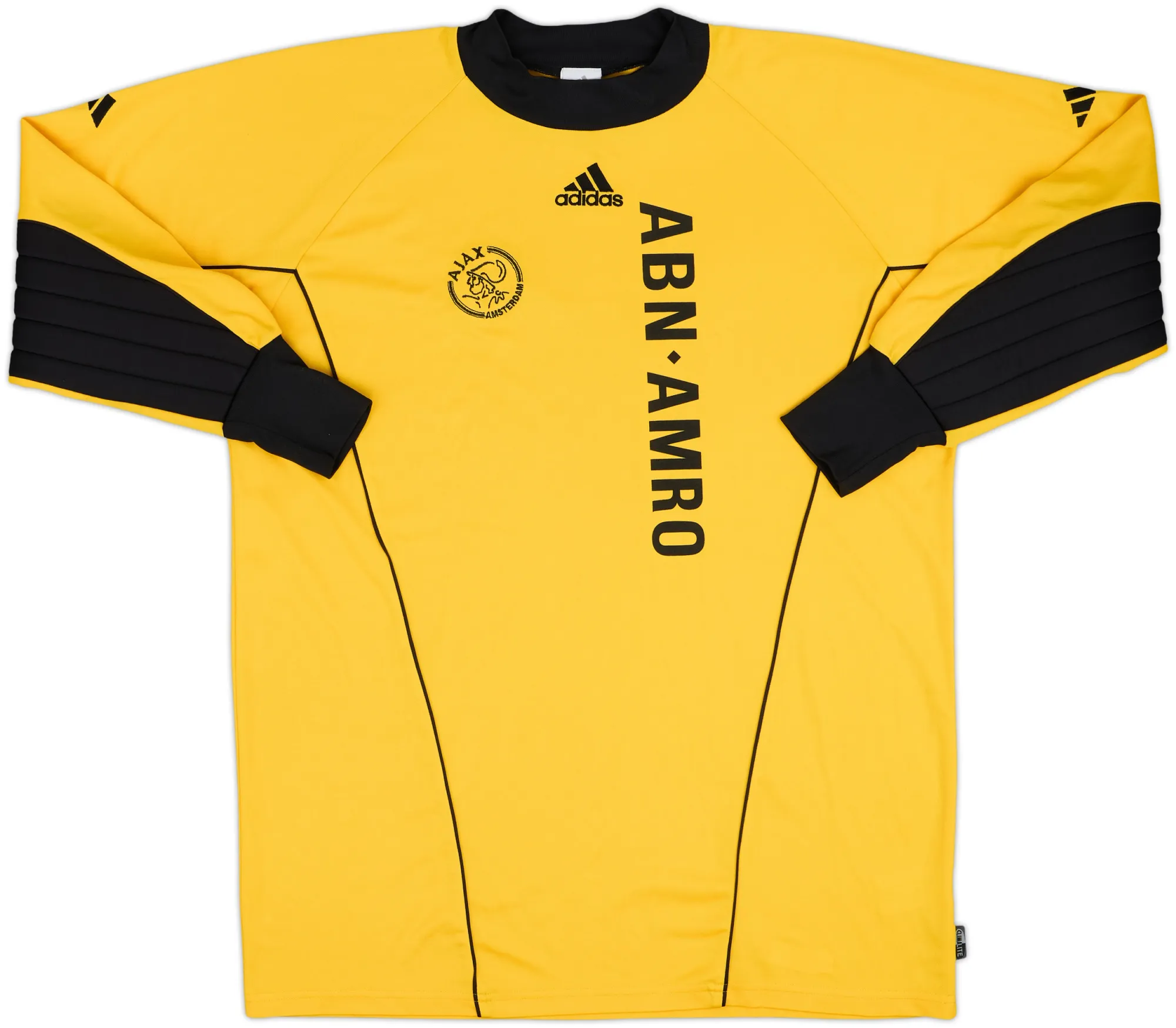 adidas Ajax Mens LS Goalkeeper Home Shirt 2002/04