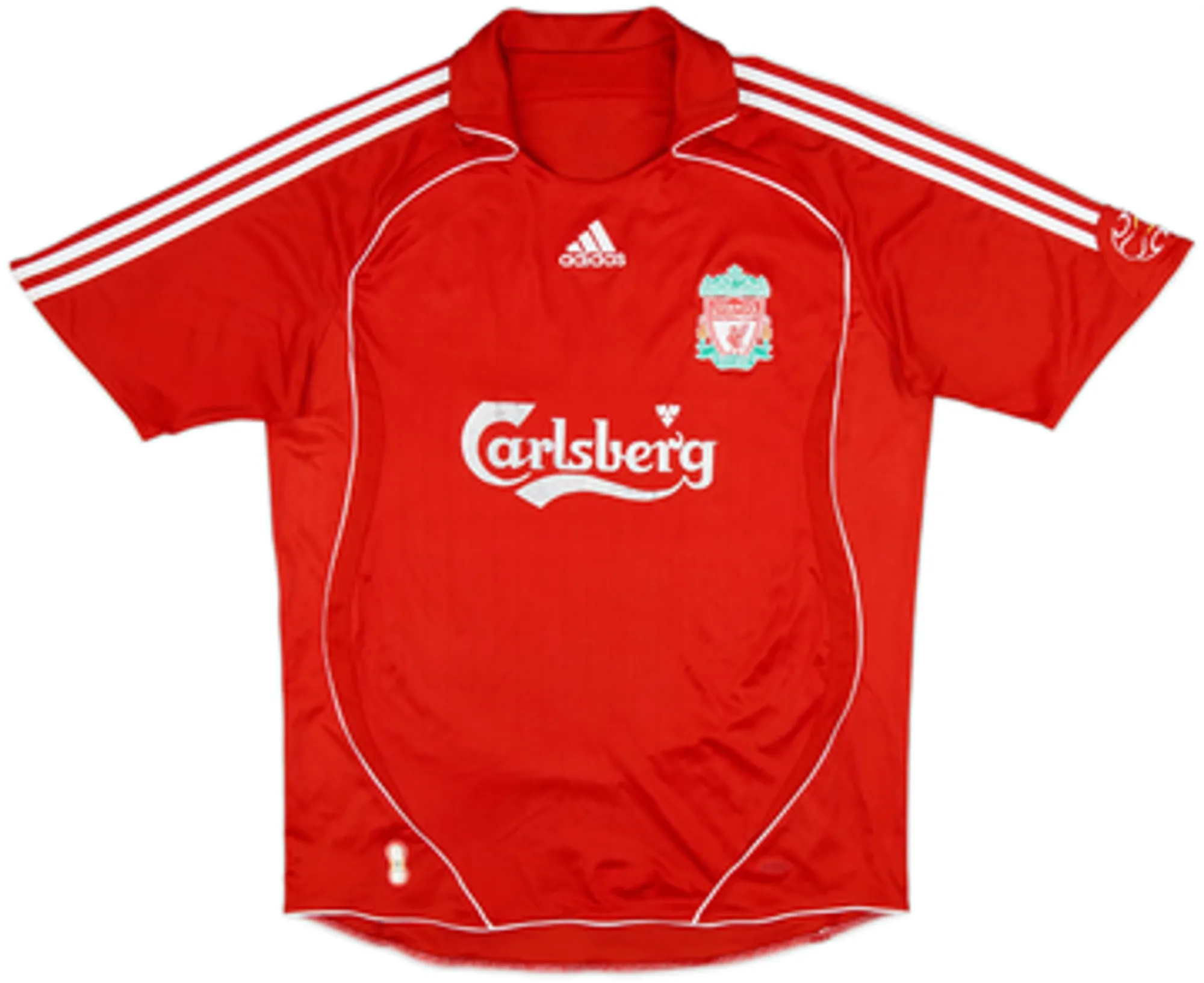 adidas Liverpool Mens SS Home Shirt 2006/08