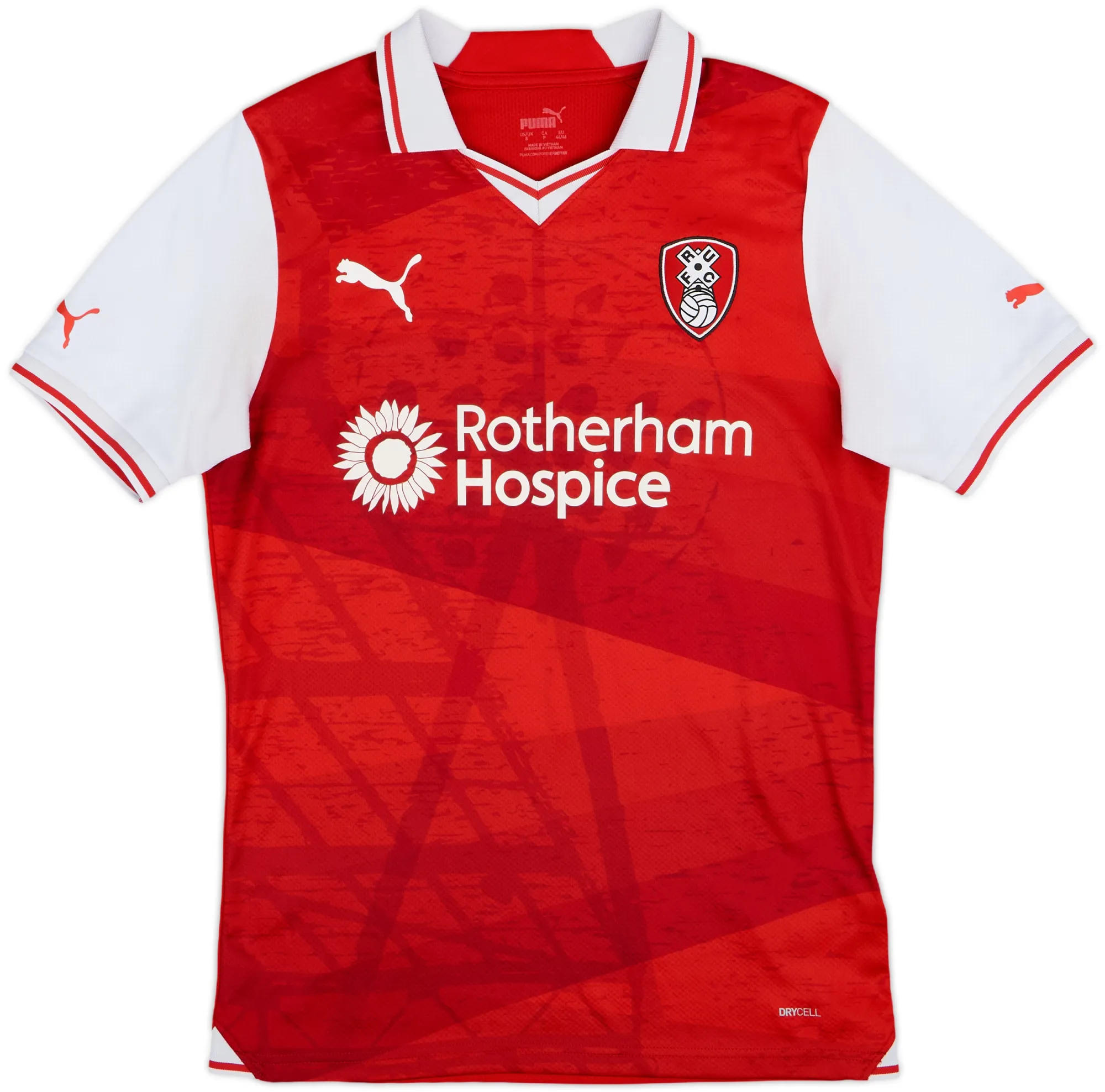 Puma Rotherham United Mens SS Home Shirt 2023/24