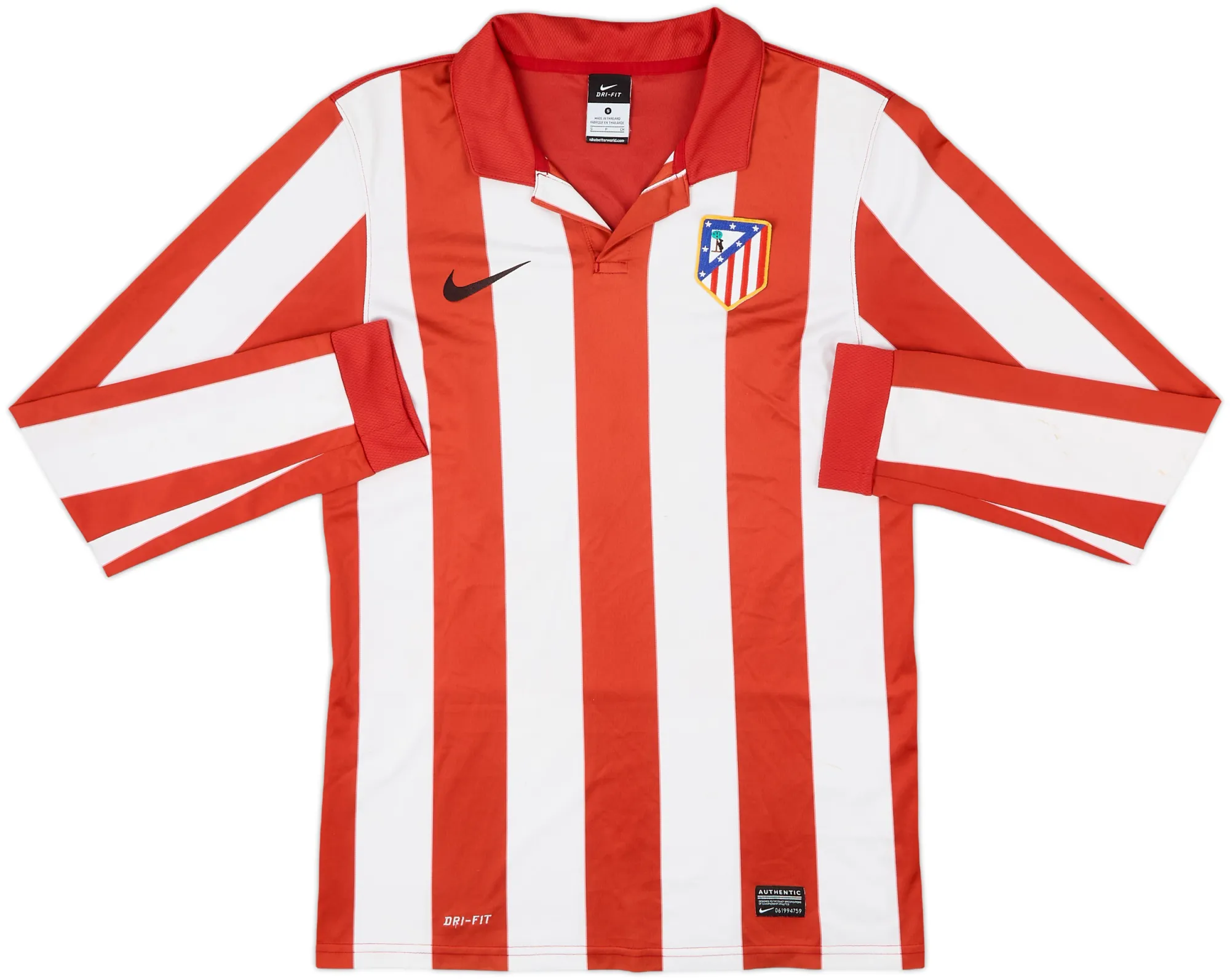 Nike Atlético Madrid Mens LS Home Shirt 2009/10