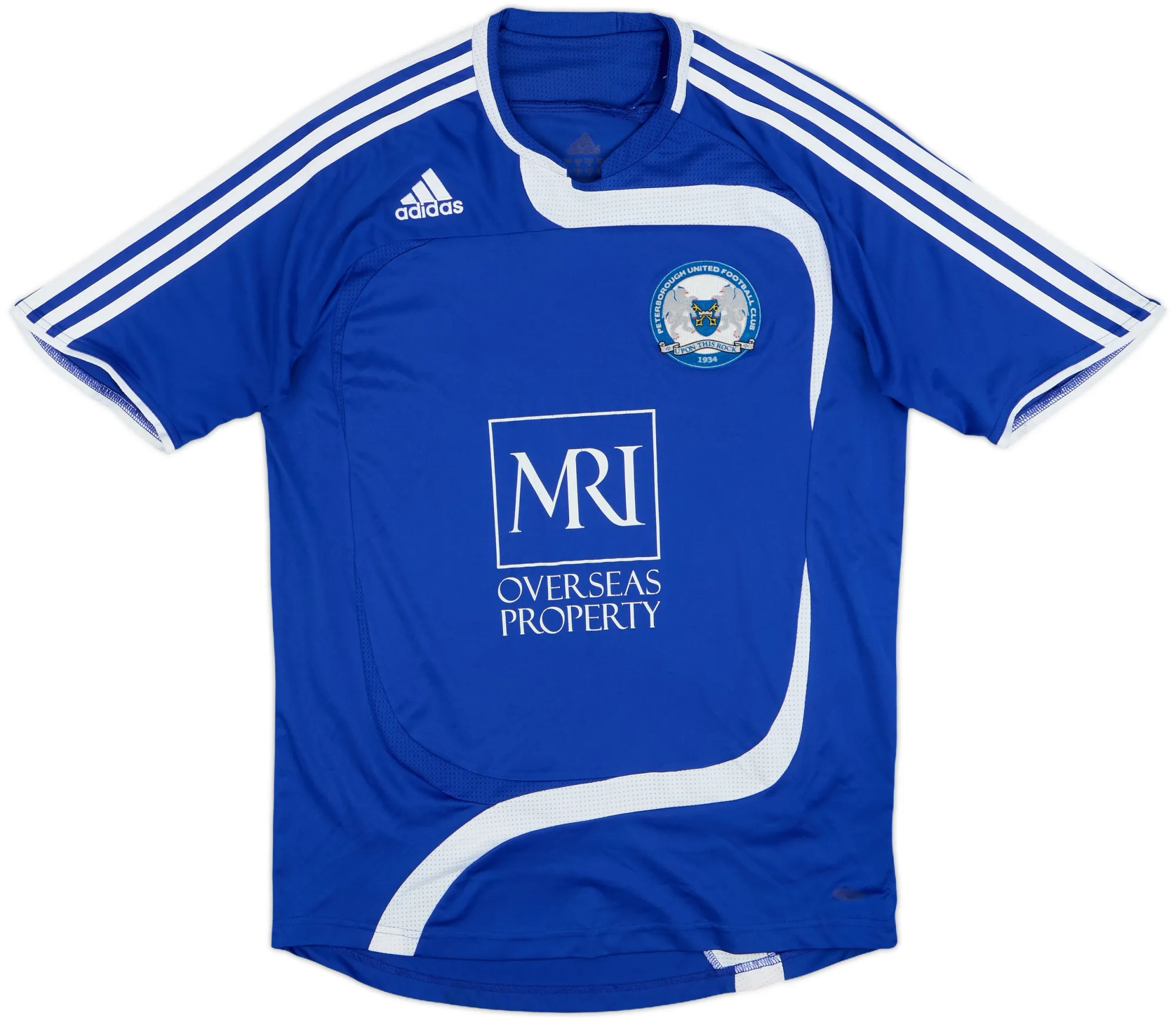 adidas Peterborough United Mens SS Home Shirt 2008/09