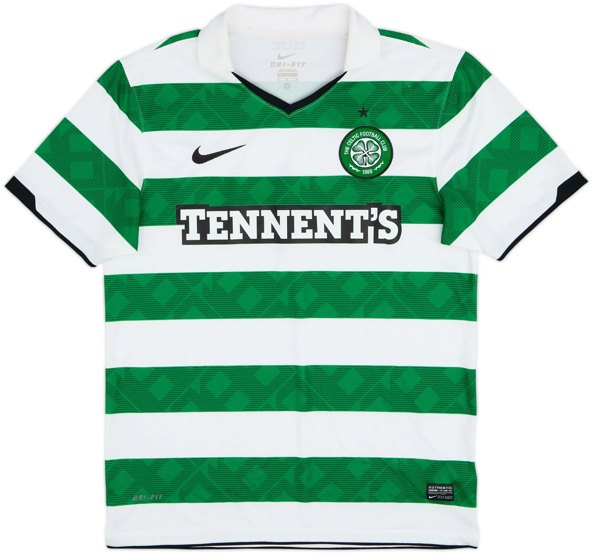 Nike Celtic Mens SS Home Shirt 2010/12