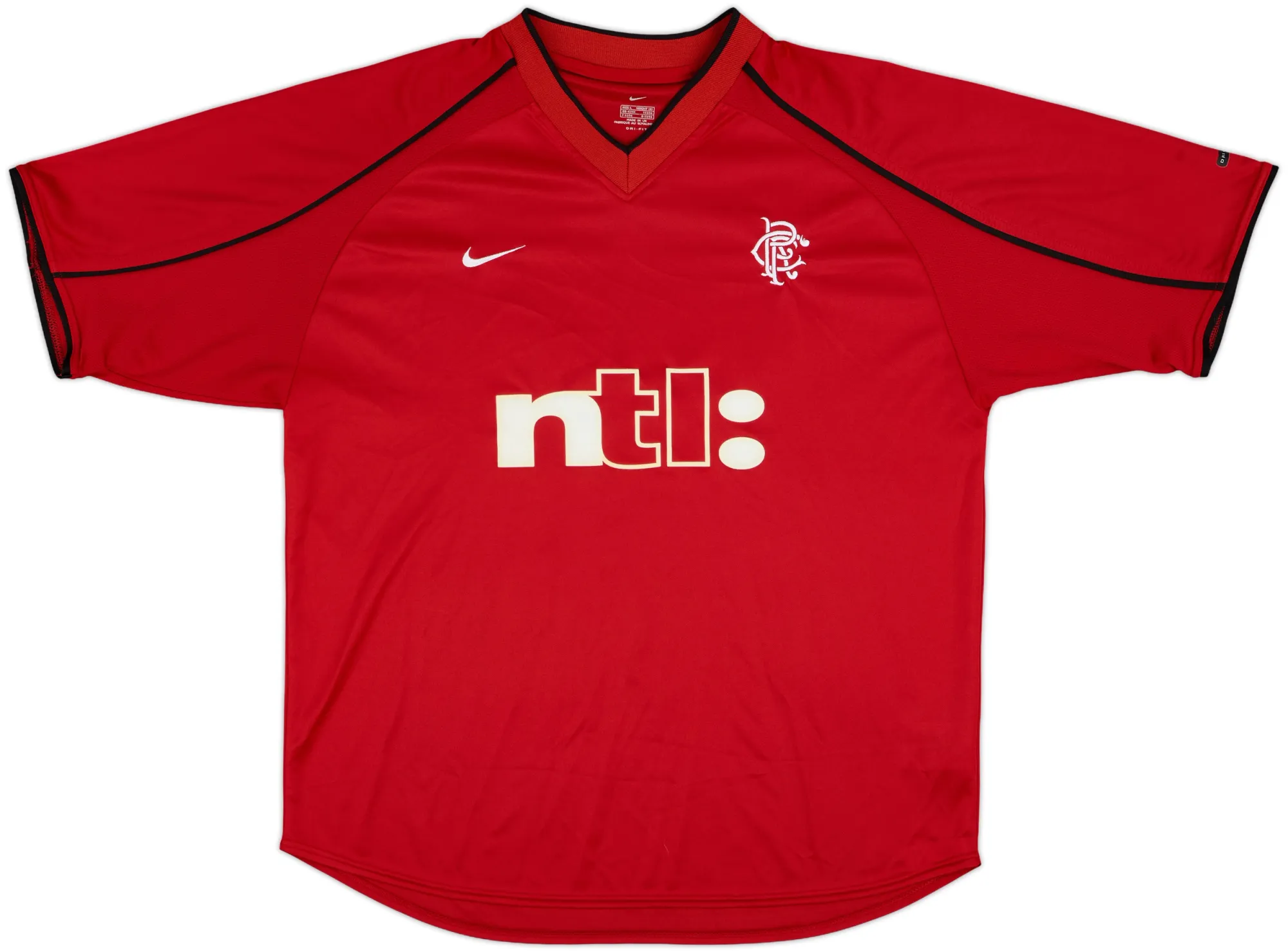 Nike Rangers Mens SS Third Shirt 2000/01