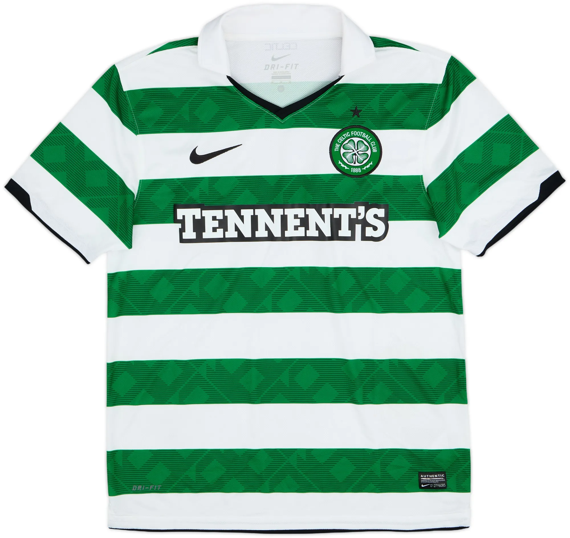 Nike Celtic Mens SS Home Shirt 2010/12