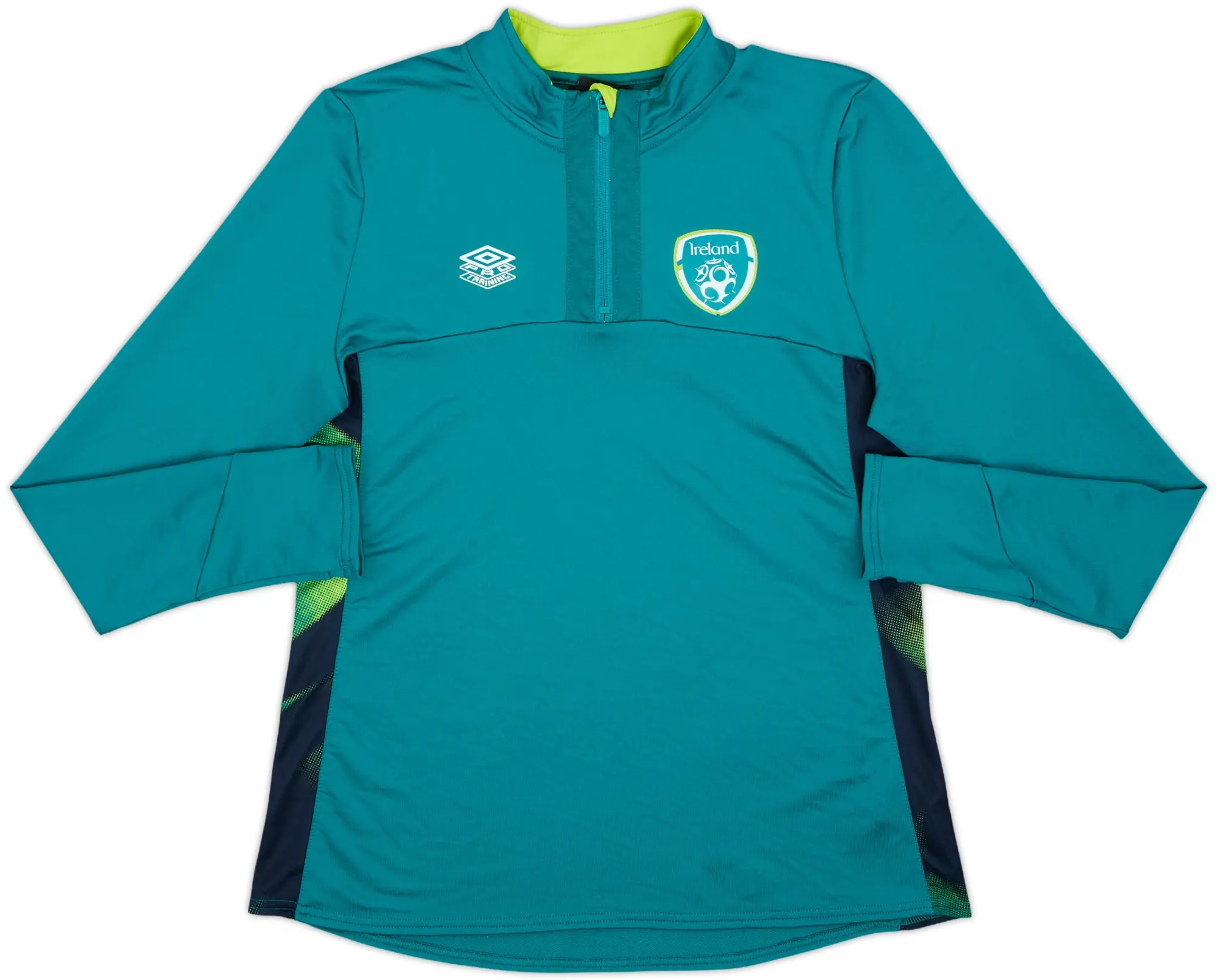 2022-23 Ireland Umbro 1/4 Zip Drill Top - 10/10 - (S)