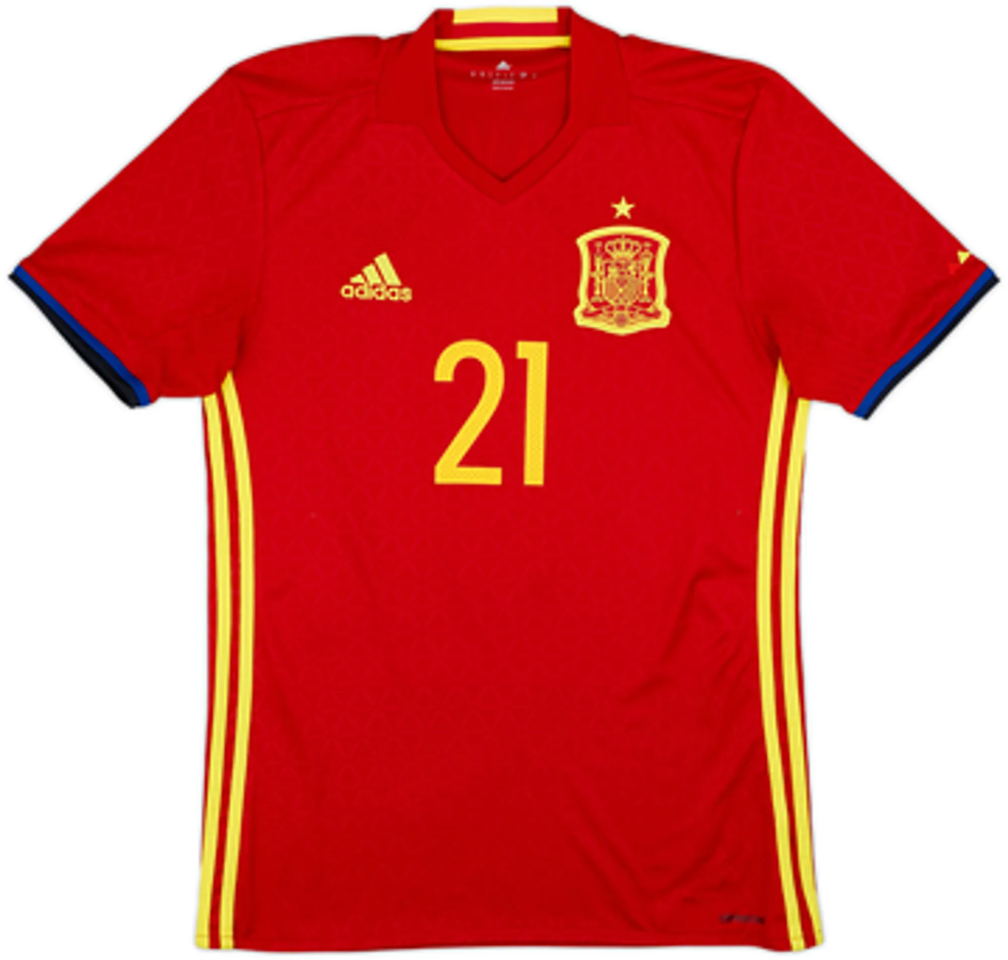 adidas Spain Mens SS Home Shirt 2016