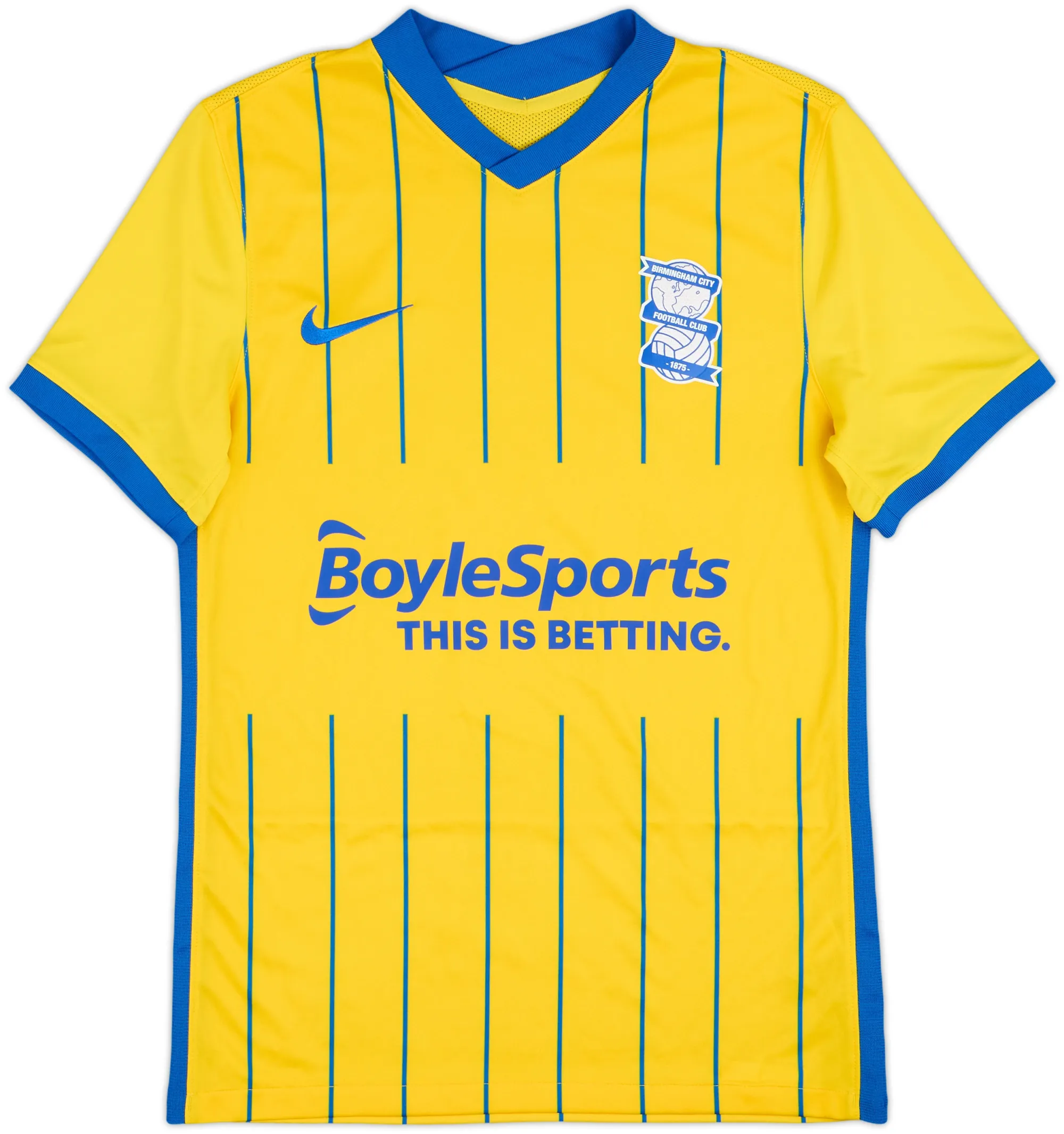 Nike Birmingham City Mens SS Away Shirt 2021/22