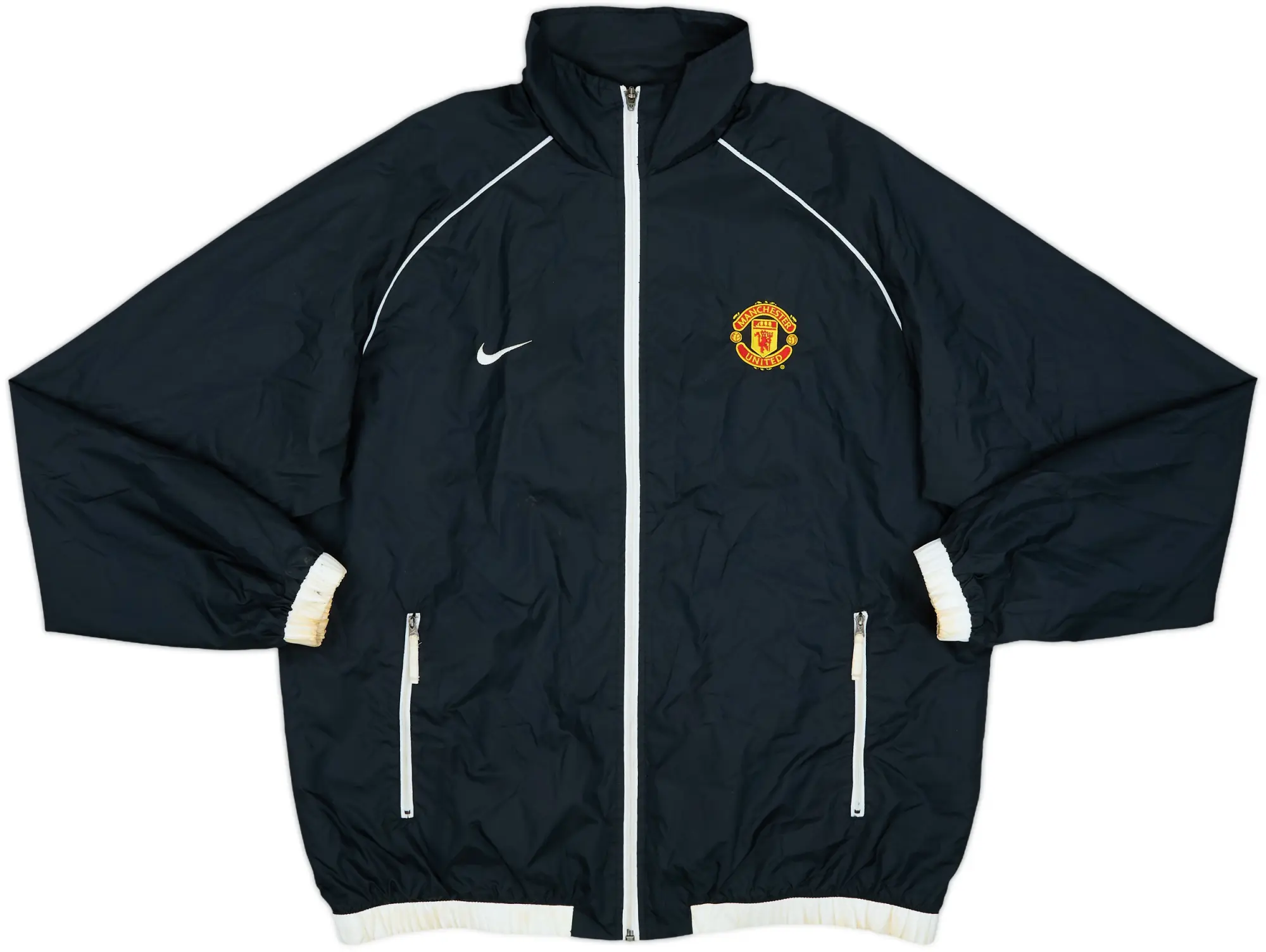 2004-05 Manchester United Nike Track Jacket - 8/10 - (XL)