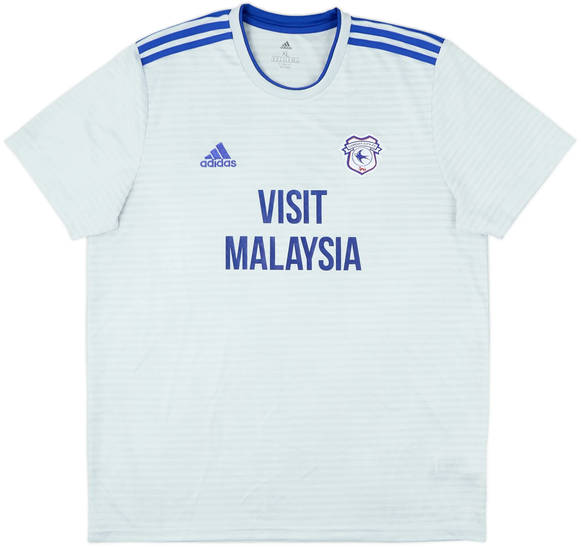 adidas Cardiff City Mens SS Away Shirt 2018/19