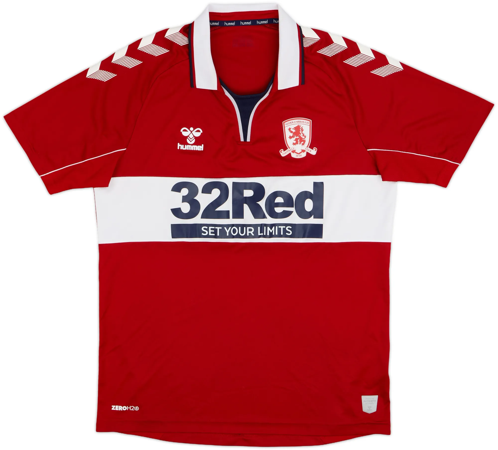 Hummel Middlesbrough Mens SS Home Shirt 2020/21