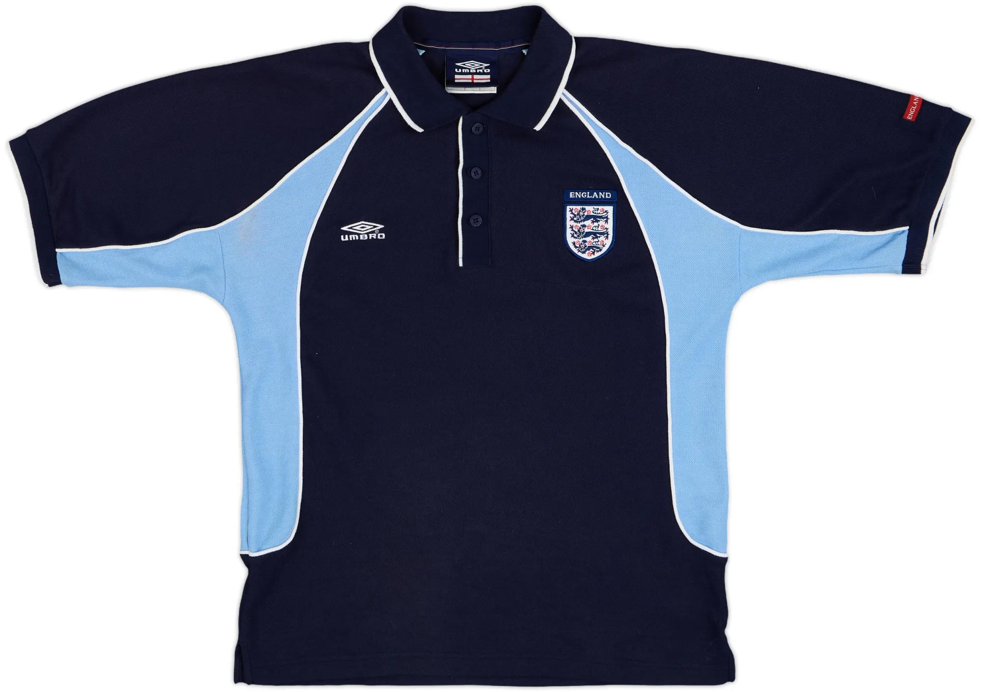 Umbro England Mens SS Home Shirt 2002