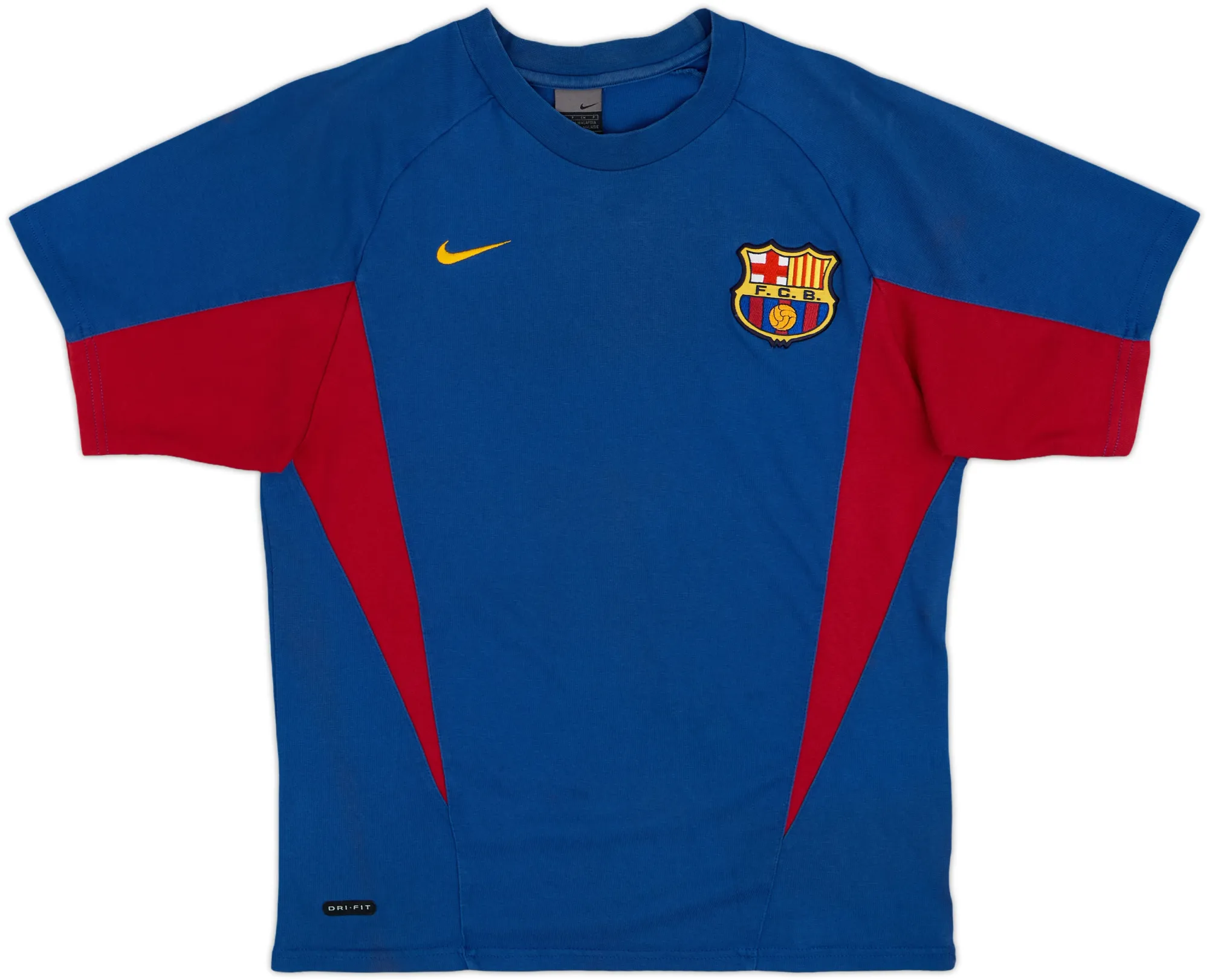 Nike Barcelona Mens SS Home Shirt 2003/04
