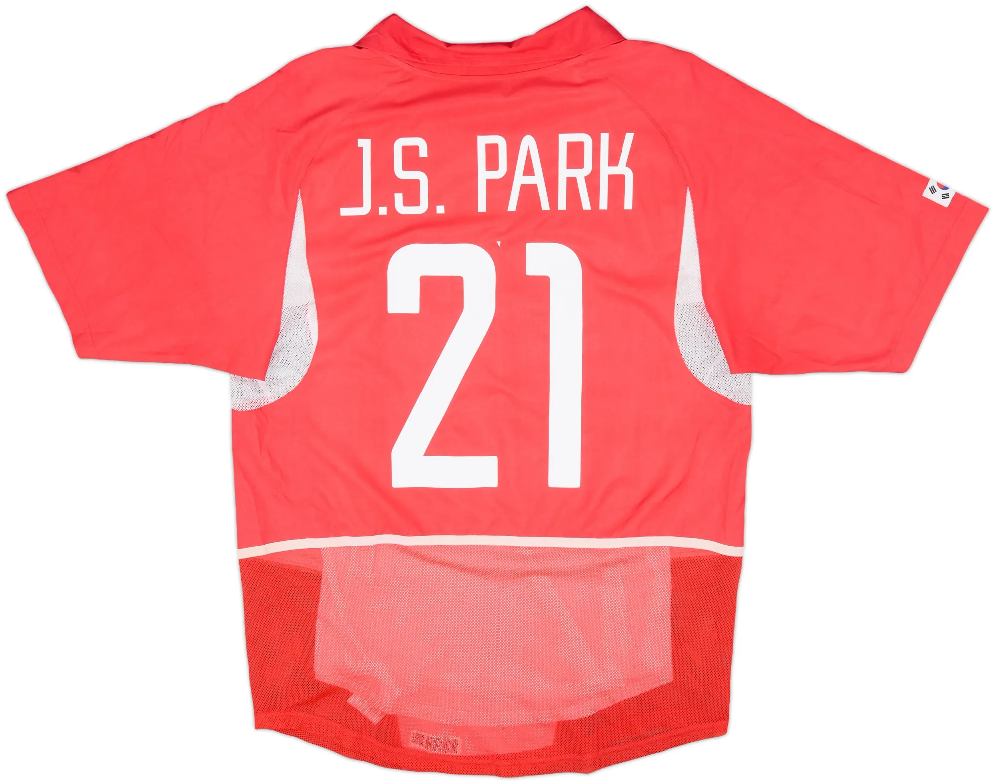 Nike South Korea Mens SS Player Issue Home Shirt 2002