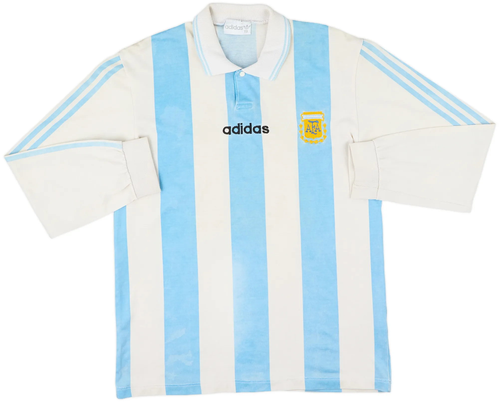 adidas Argentina Mens LS Home Shirt 1994