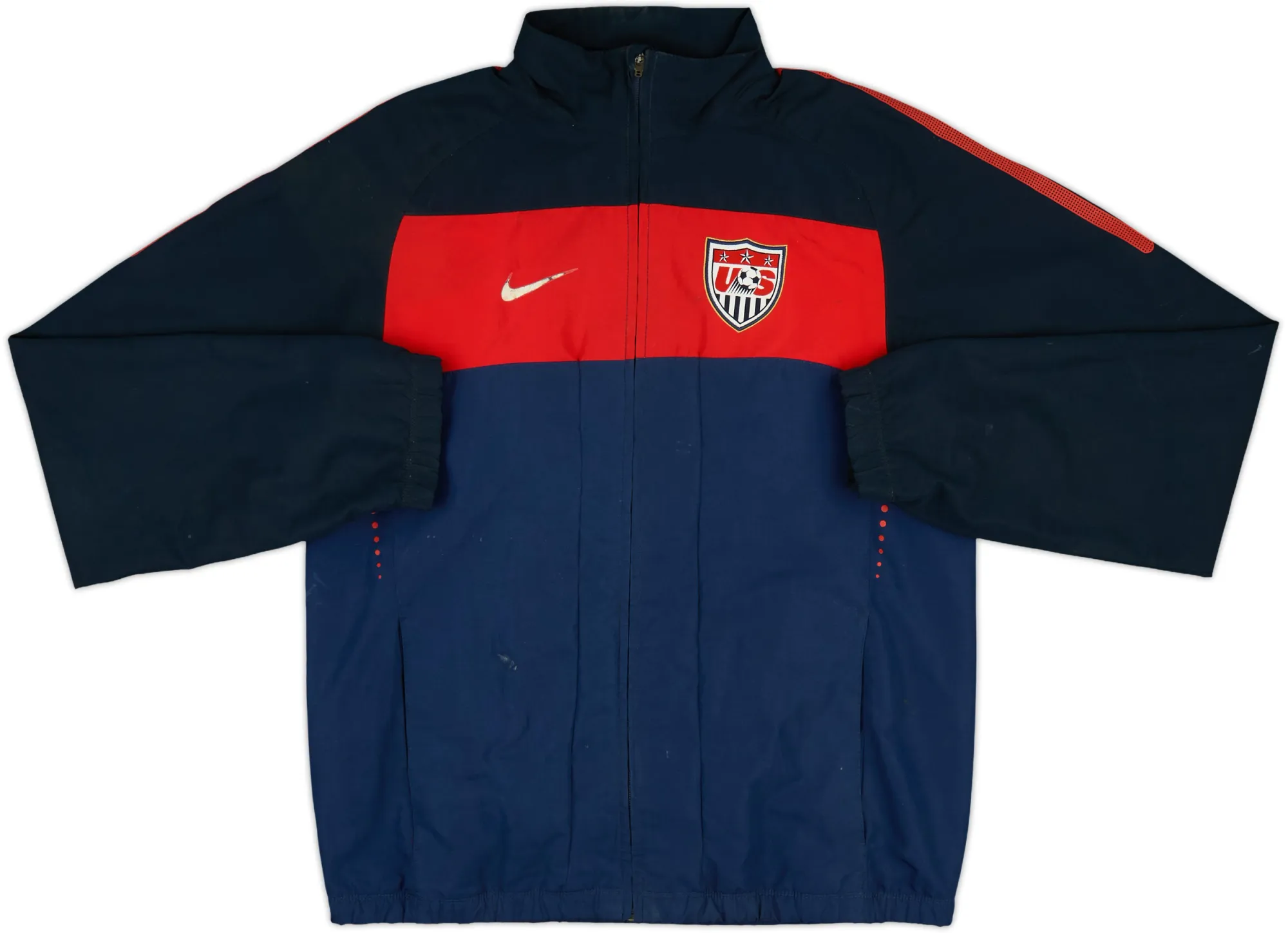 2010-12 USA Nike Track Jacket - 4/10 - (M)