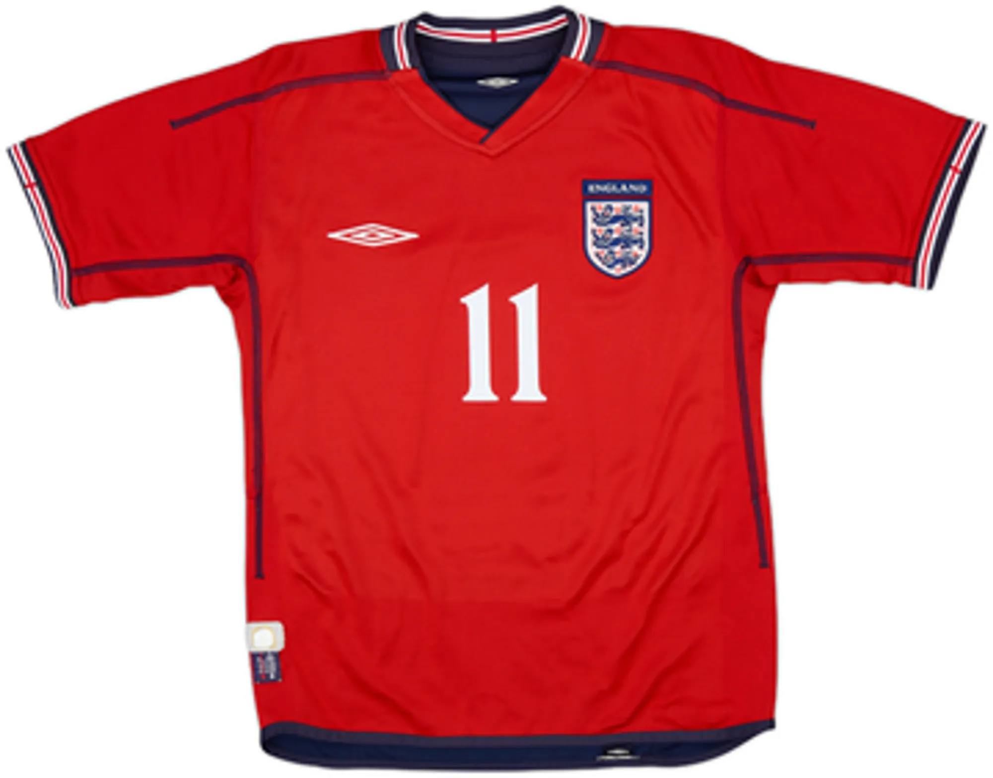 Umbro England Mens SS Away Shirt 2002