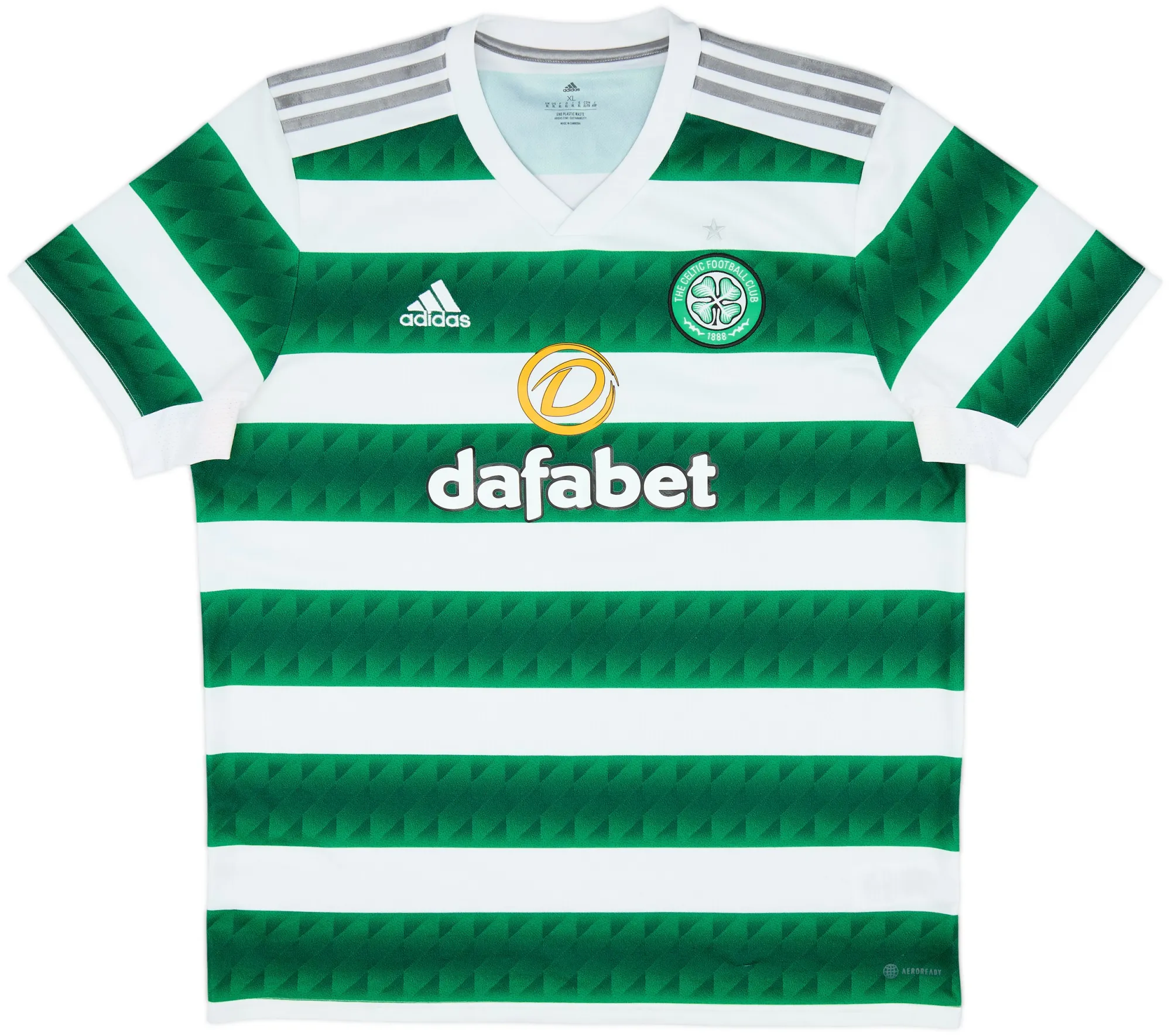 adidas Celtic Mens SS Home Shirt 2022/23