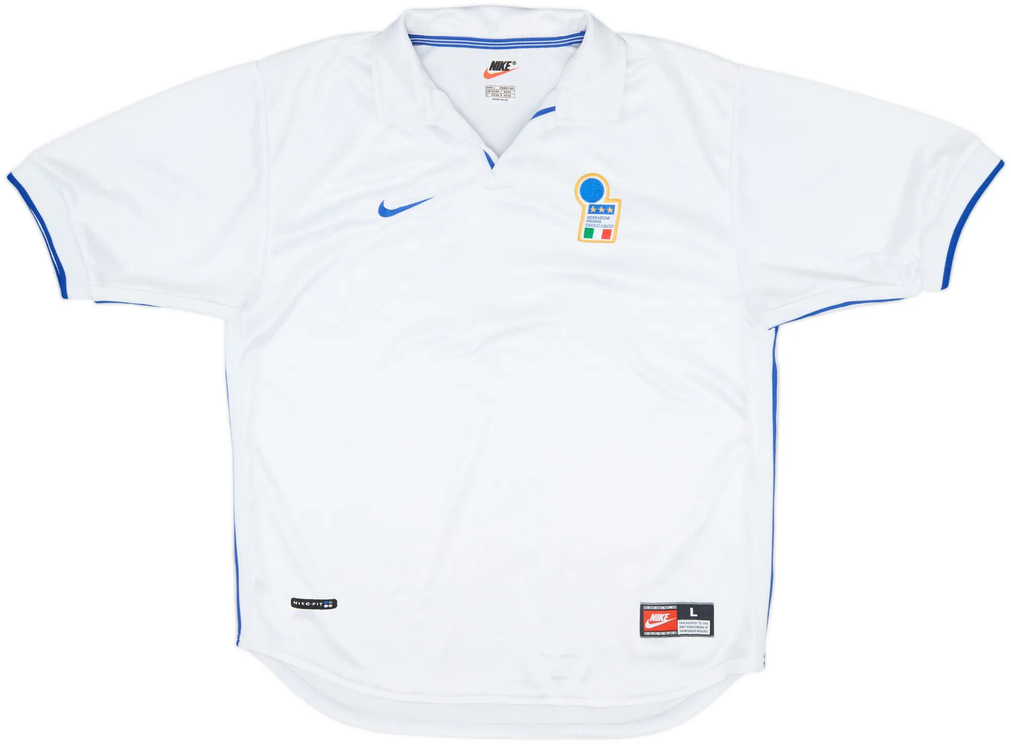 Nike Italy Mens SS Away Shirt 1997