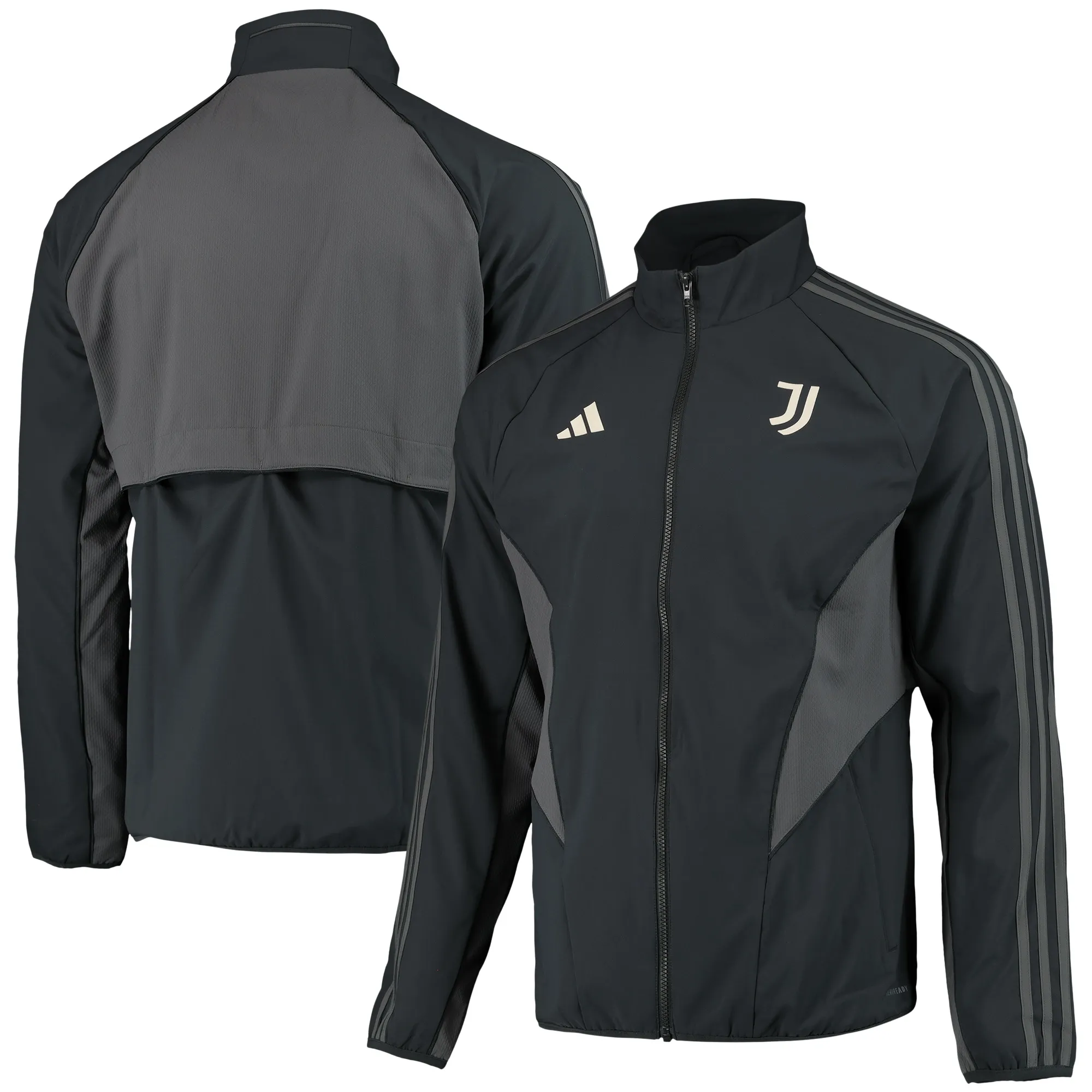 Juventus adidas European Anthem Jacket - Black