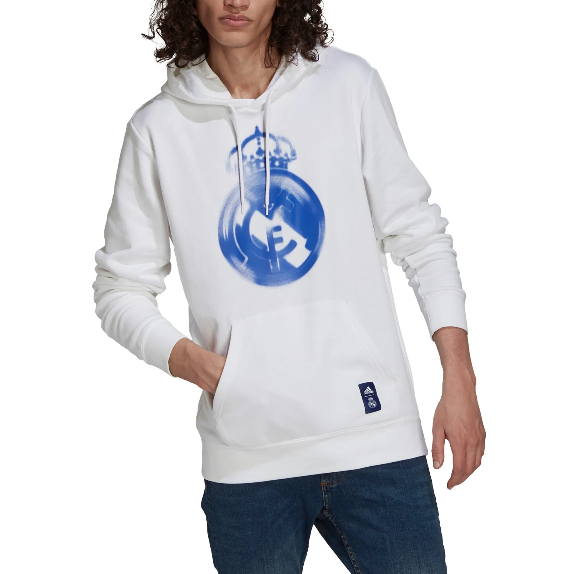 Real Madrid Hoodie-White