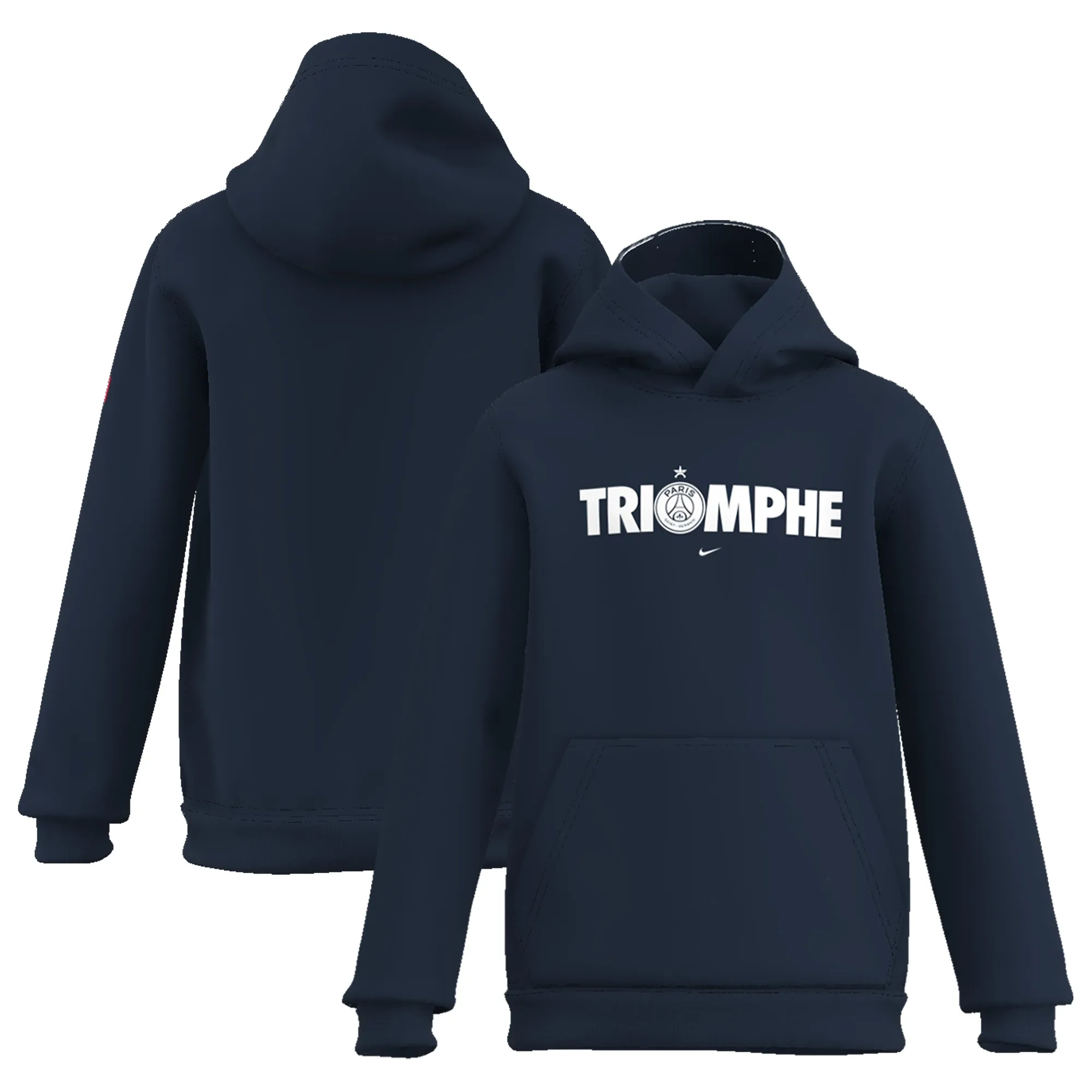 PSG Nike UCL TRIOMPHE Hoodie - Navy - Kids