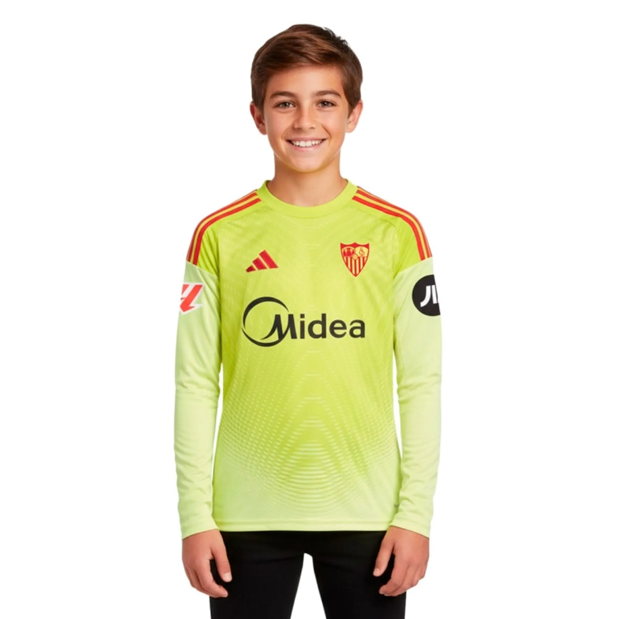 Aston Villa adidas Goalkeeper Shirt 2025-26 - Long Sleeve - Kids