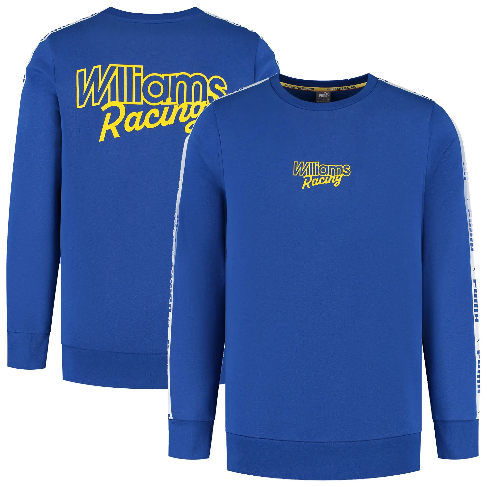 Williams Racing Puma Pitlane Taped Crew Sweatshirt - Blue