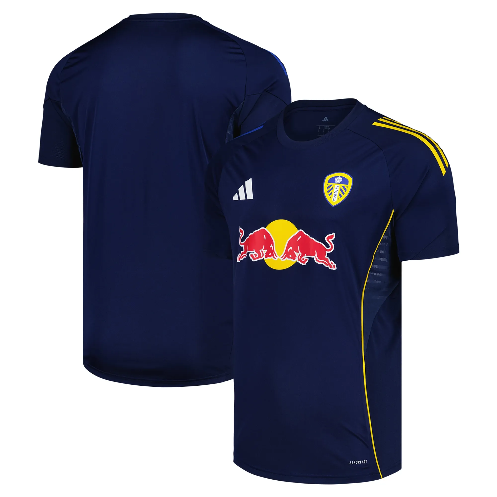 Leeds United adidas Training Jersey - Navy