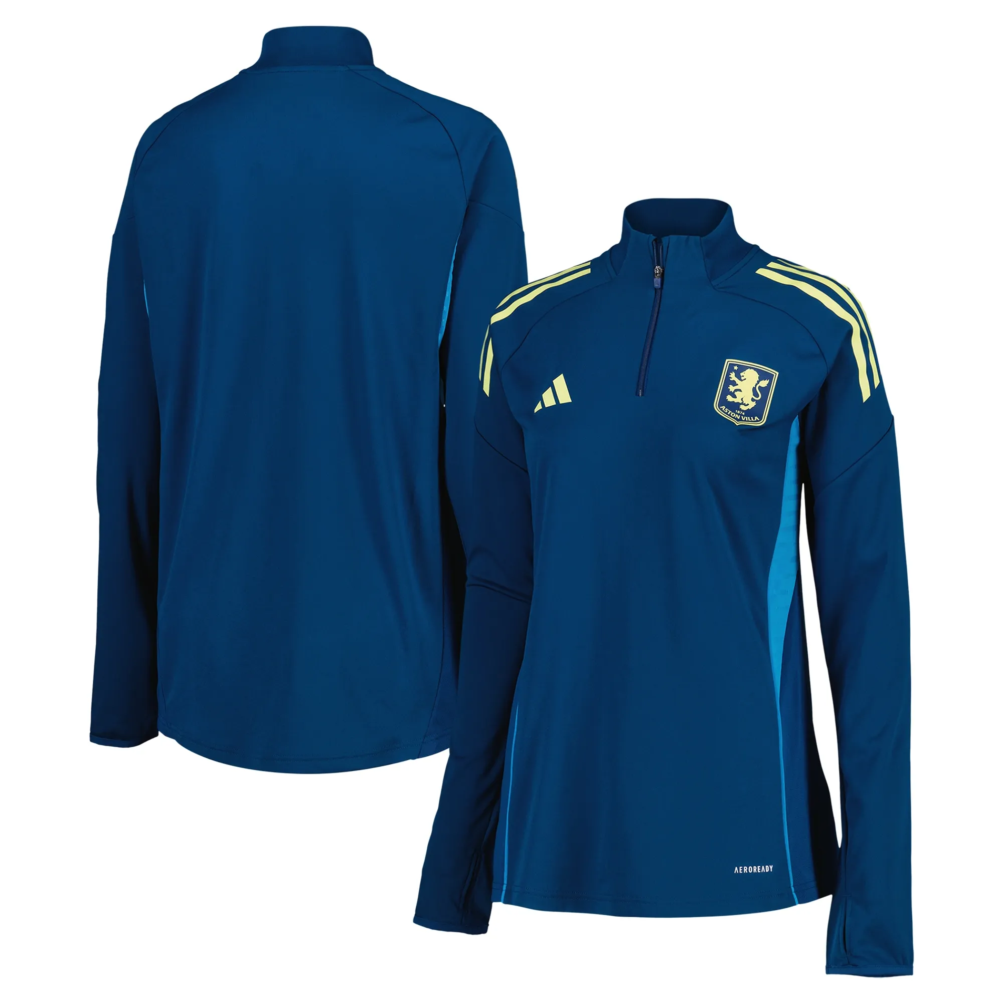 Aston Villa adidas Training Top - Navy - Womens