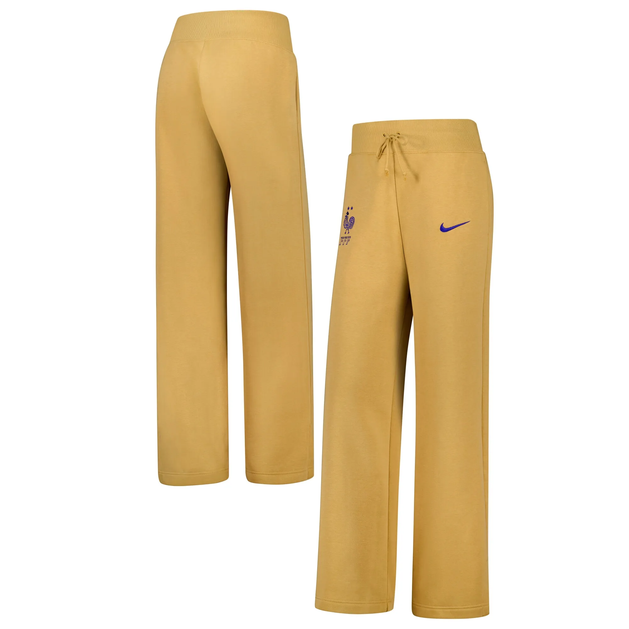 France Nike Fleece Pant - Gold - Womens