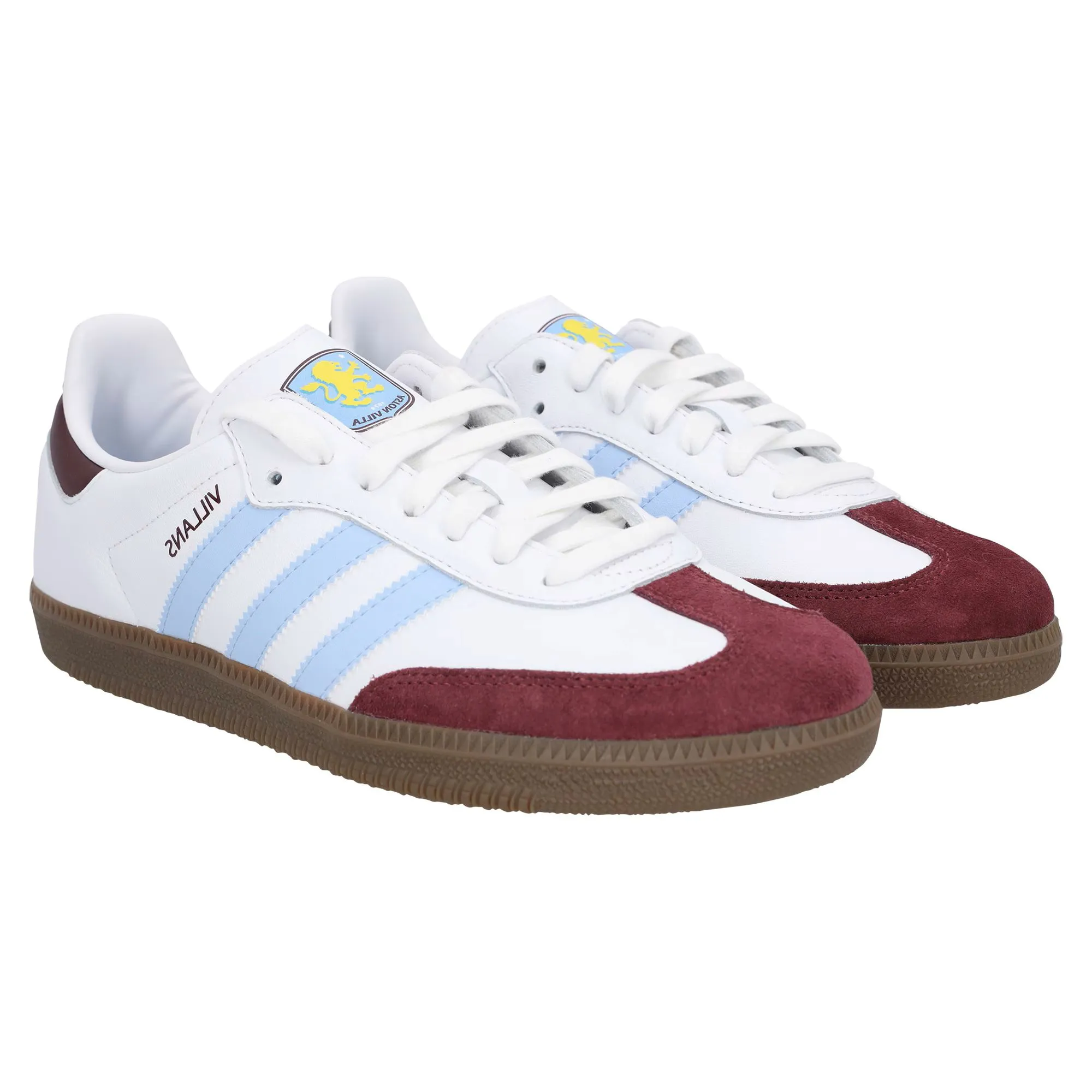 Aston Villa adidas Samba Trainers - White