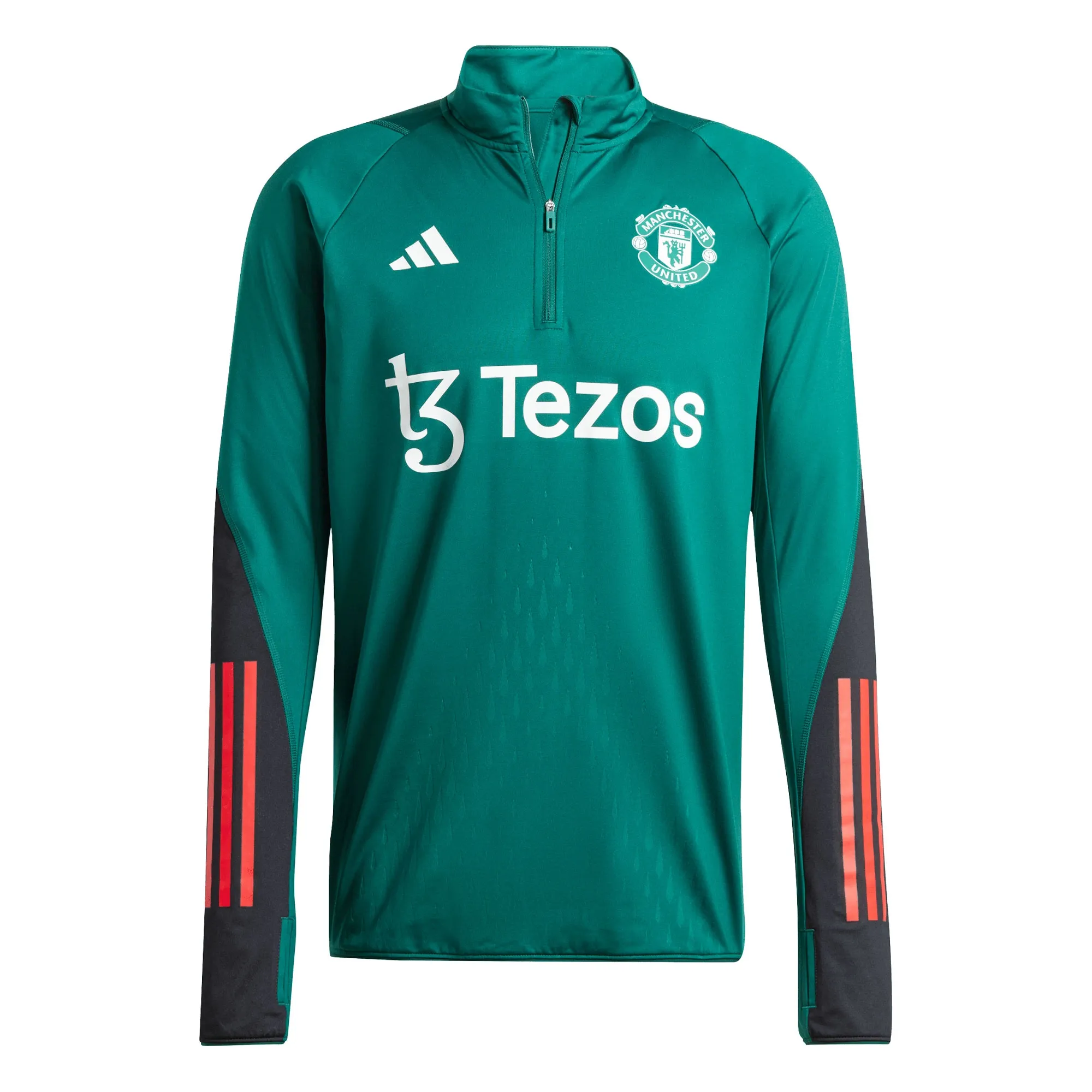 Manchester United adidas Pro Training Top - Green