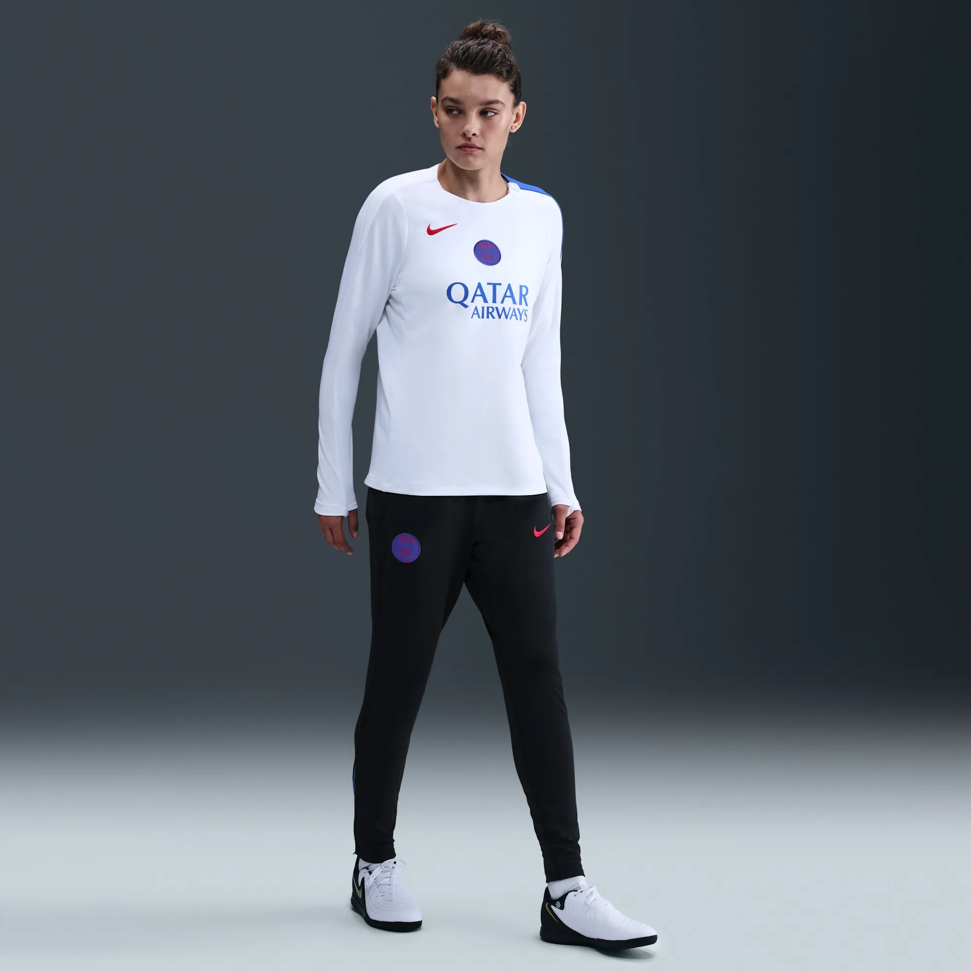 Paris Saint-Germain Strike Third Nike Dri-FIT Total 90 Football Knit Pants - Black - Sustainable Materials